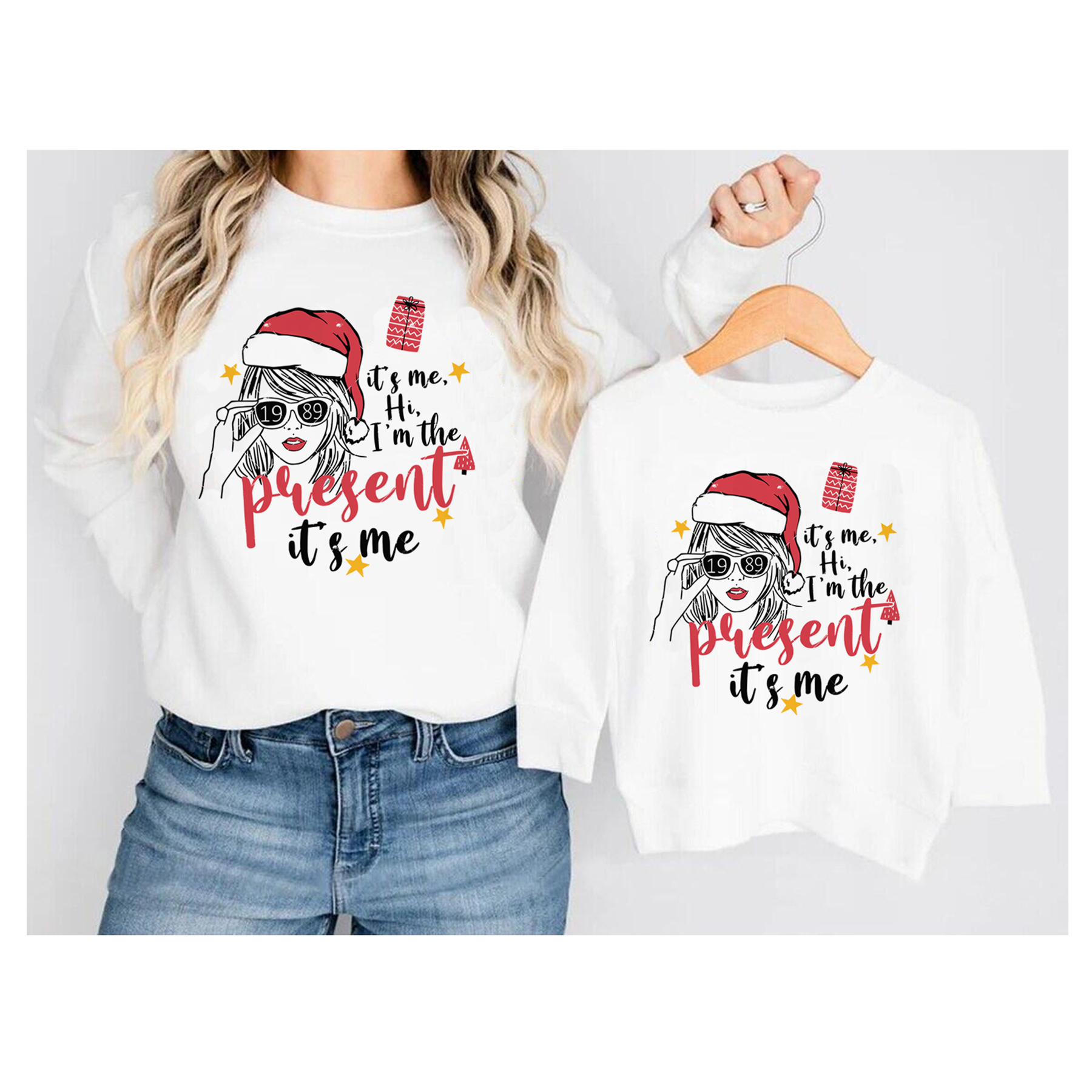 （Pre Order）Mommy and Me TS Print Sweatshirt