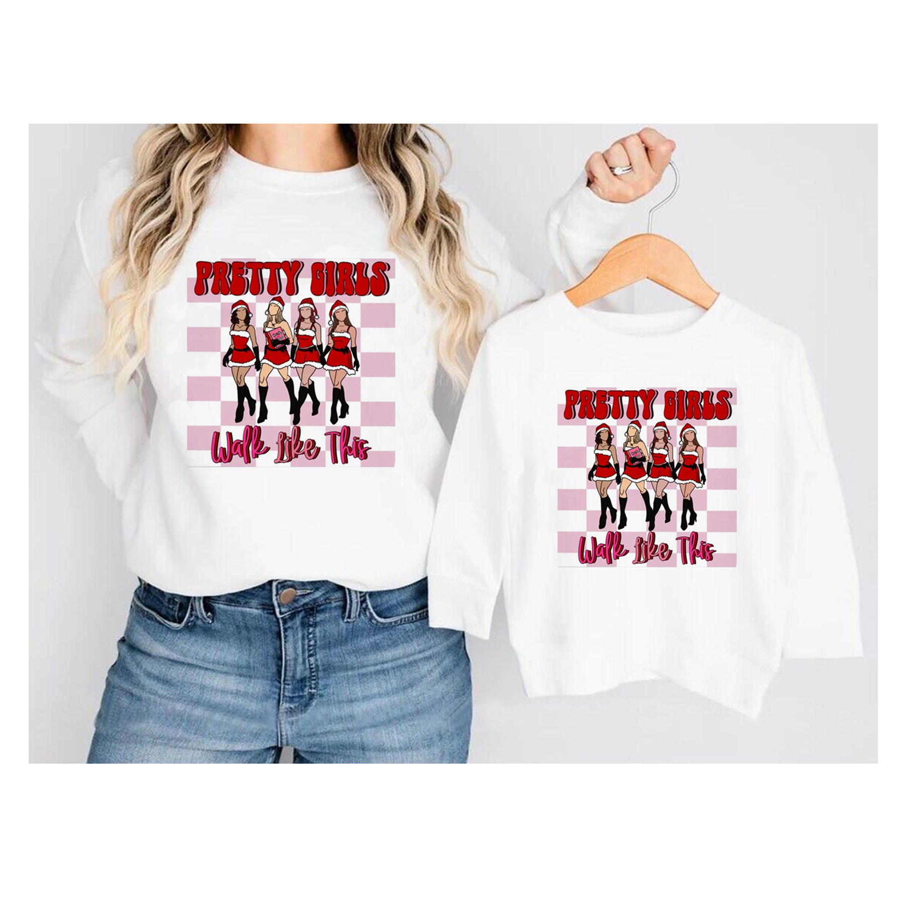 （Pre Order）Mommy and Me TS Print Sweatshirt