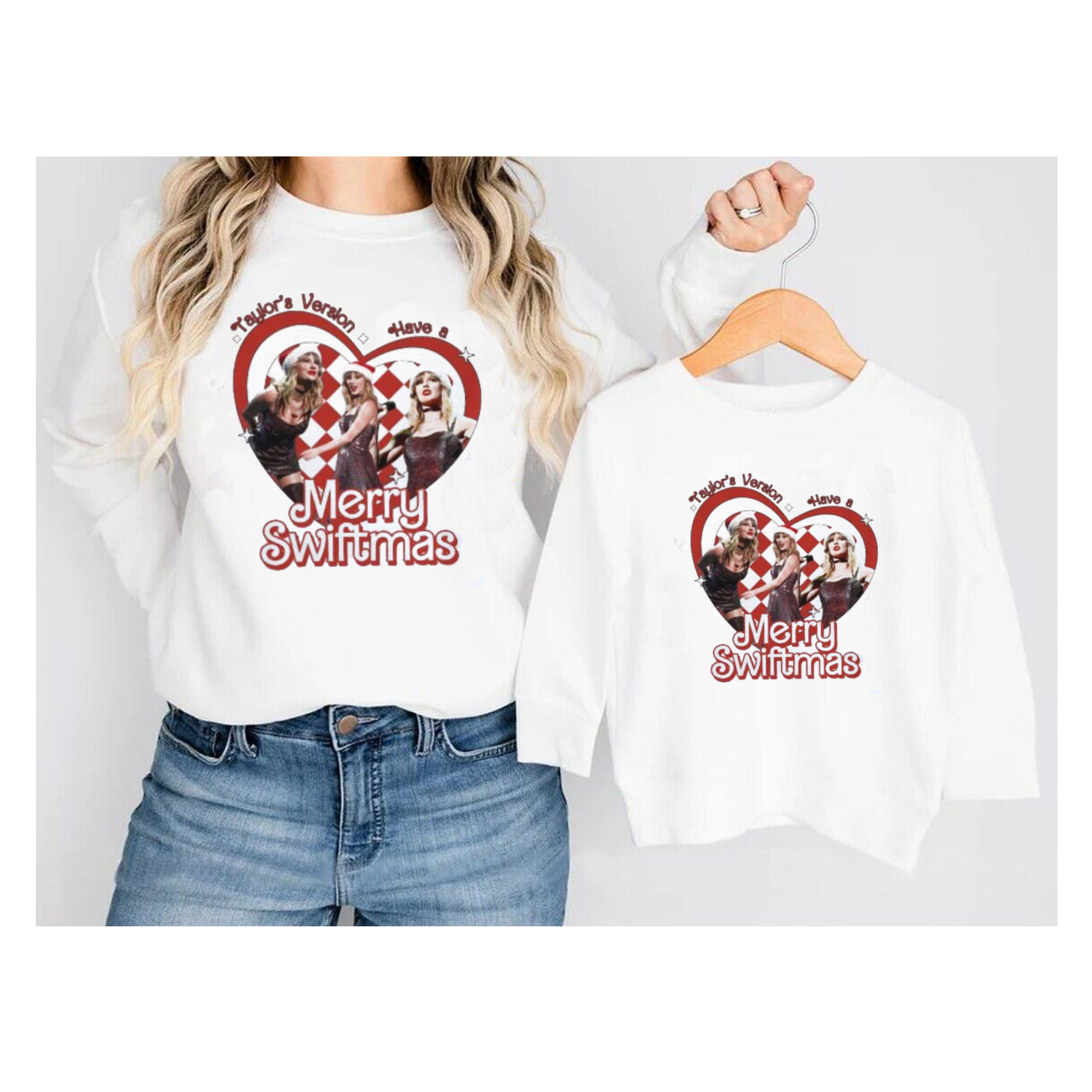 （Pre Order）Mommy and Me TS Print Sweatshirt