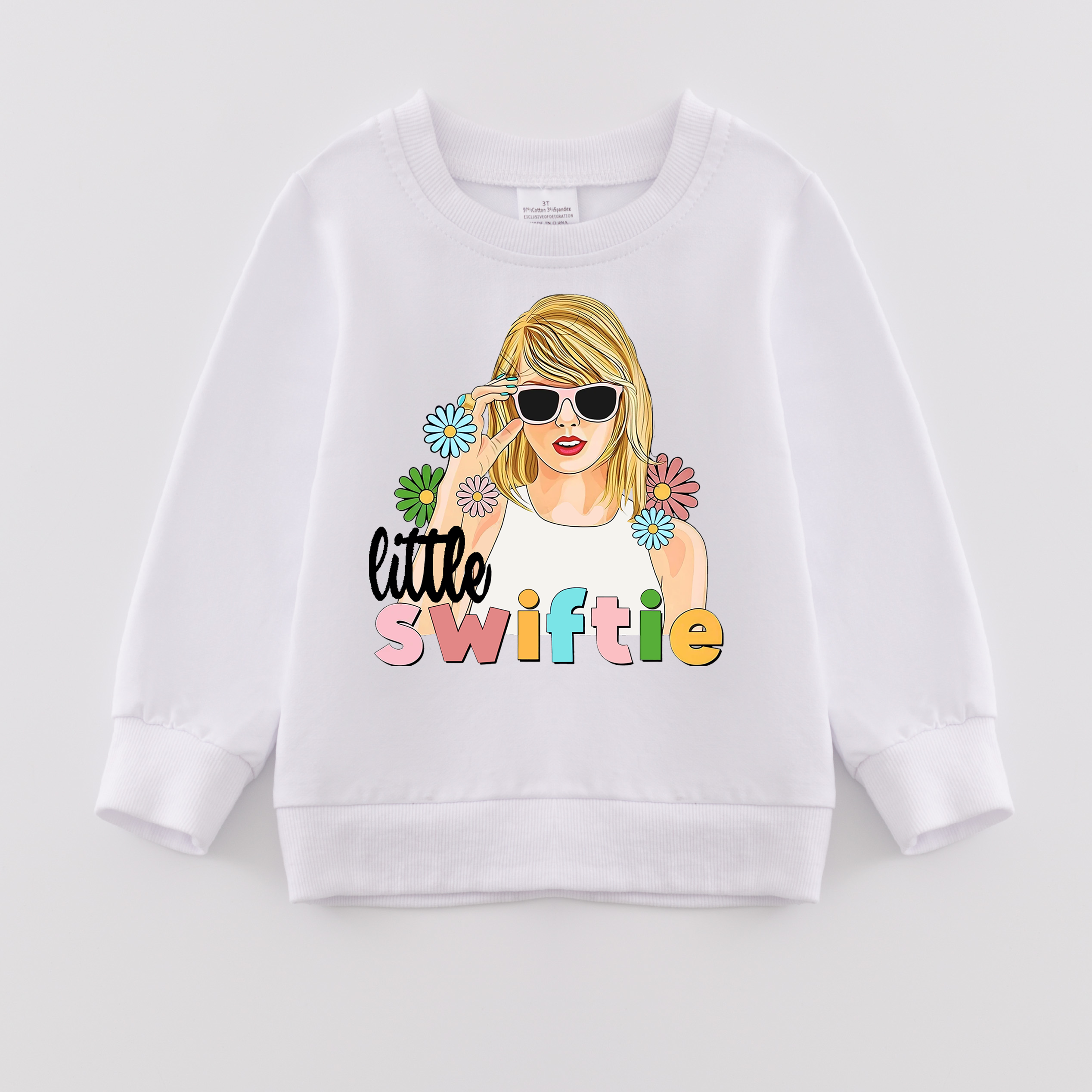 （Pre Order）Girls Fall TS Print Sweatshirt