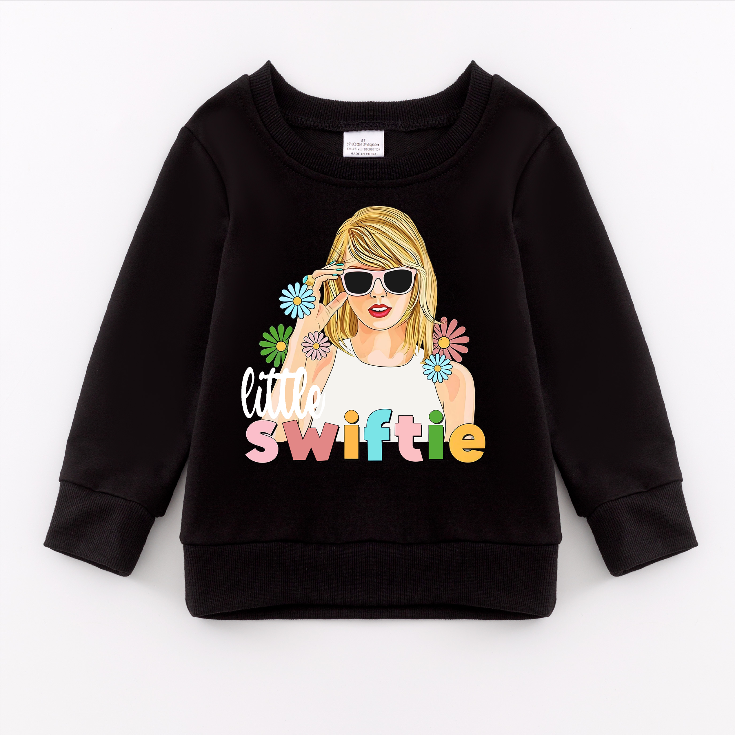 （Pre Order）Girls Fall TS Print Sweatshirt