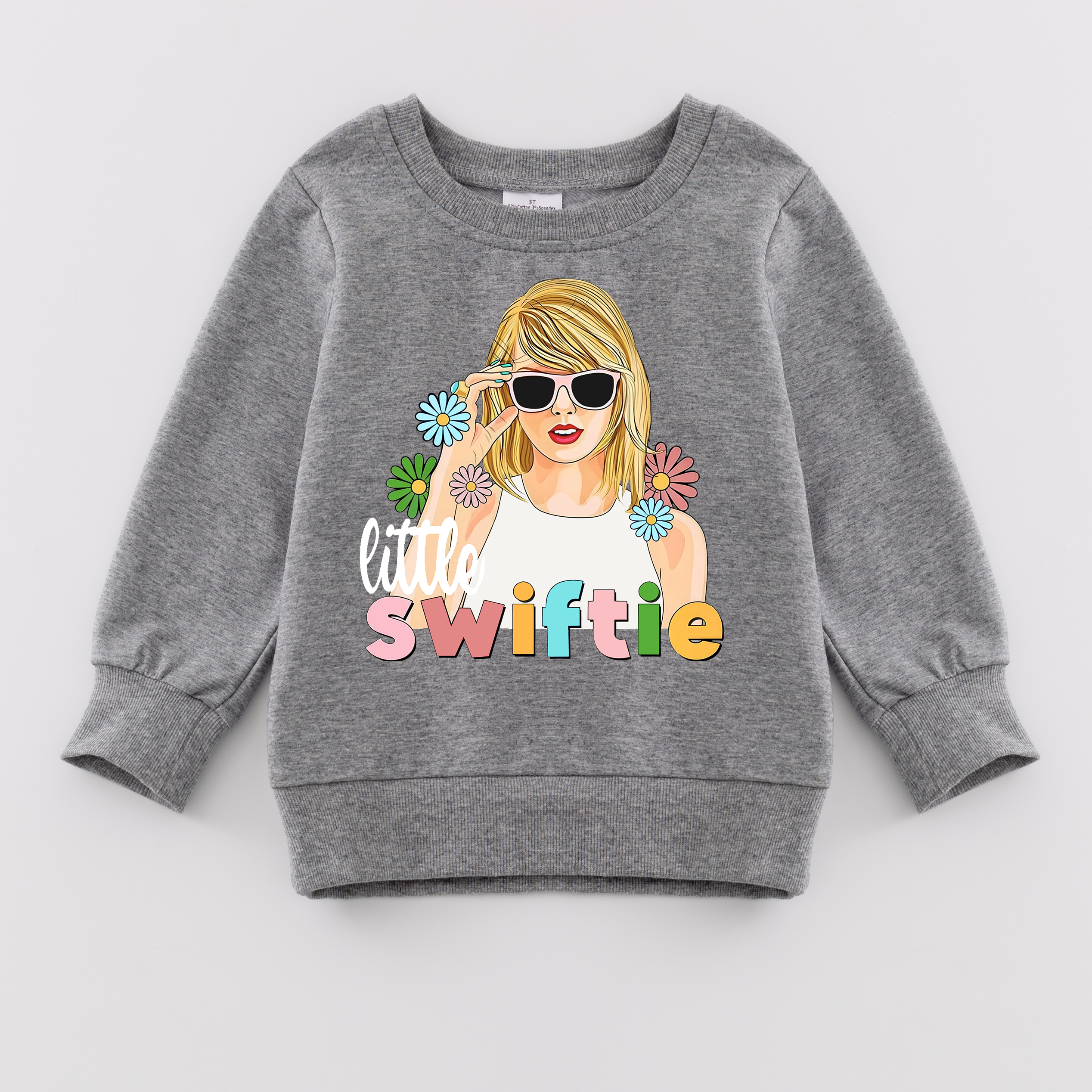 （Pre Order）Girls Fall TS Print Sweatshirt