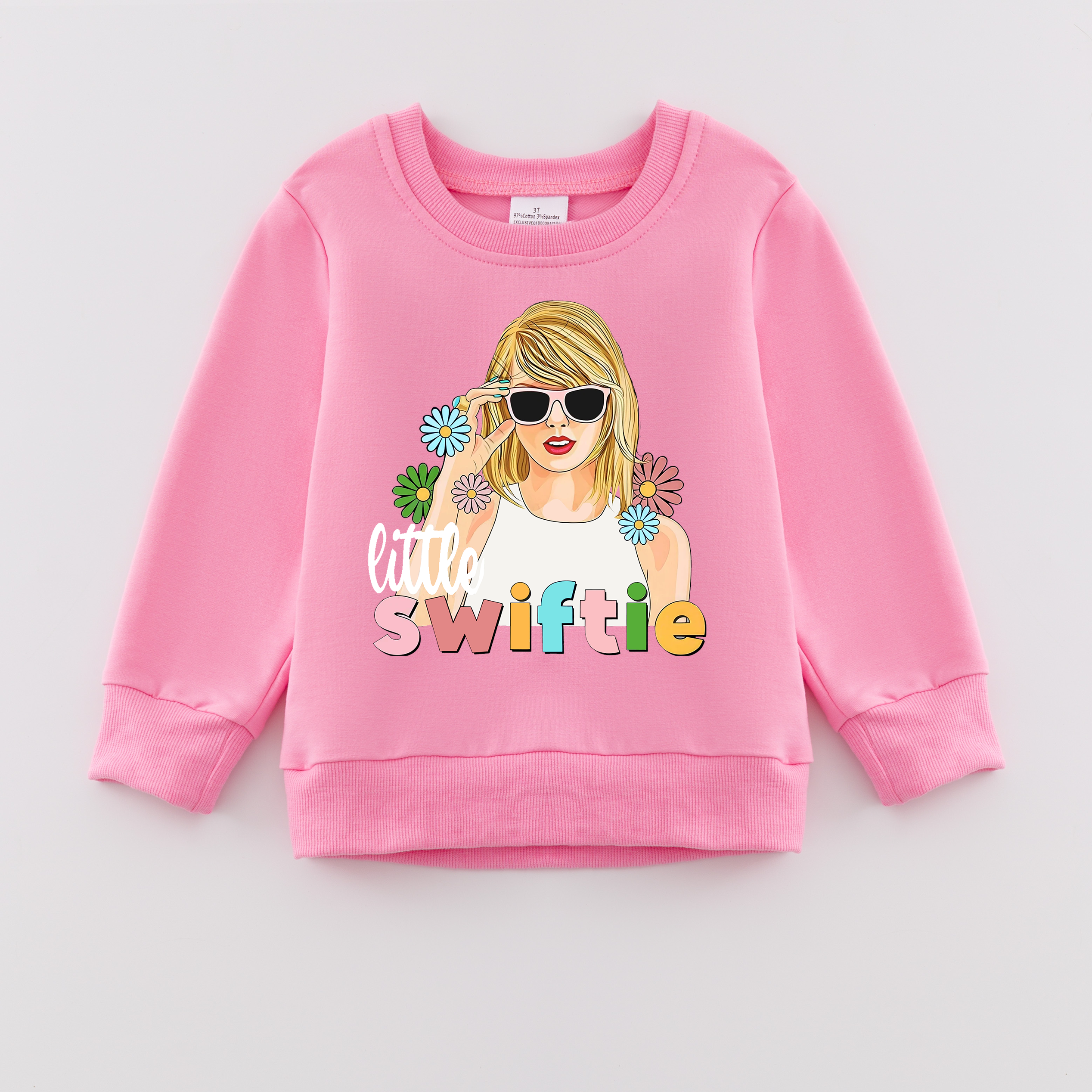 （Pre Order）Girls Fall TS Print Sweatshirt