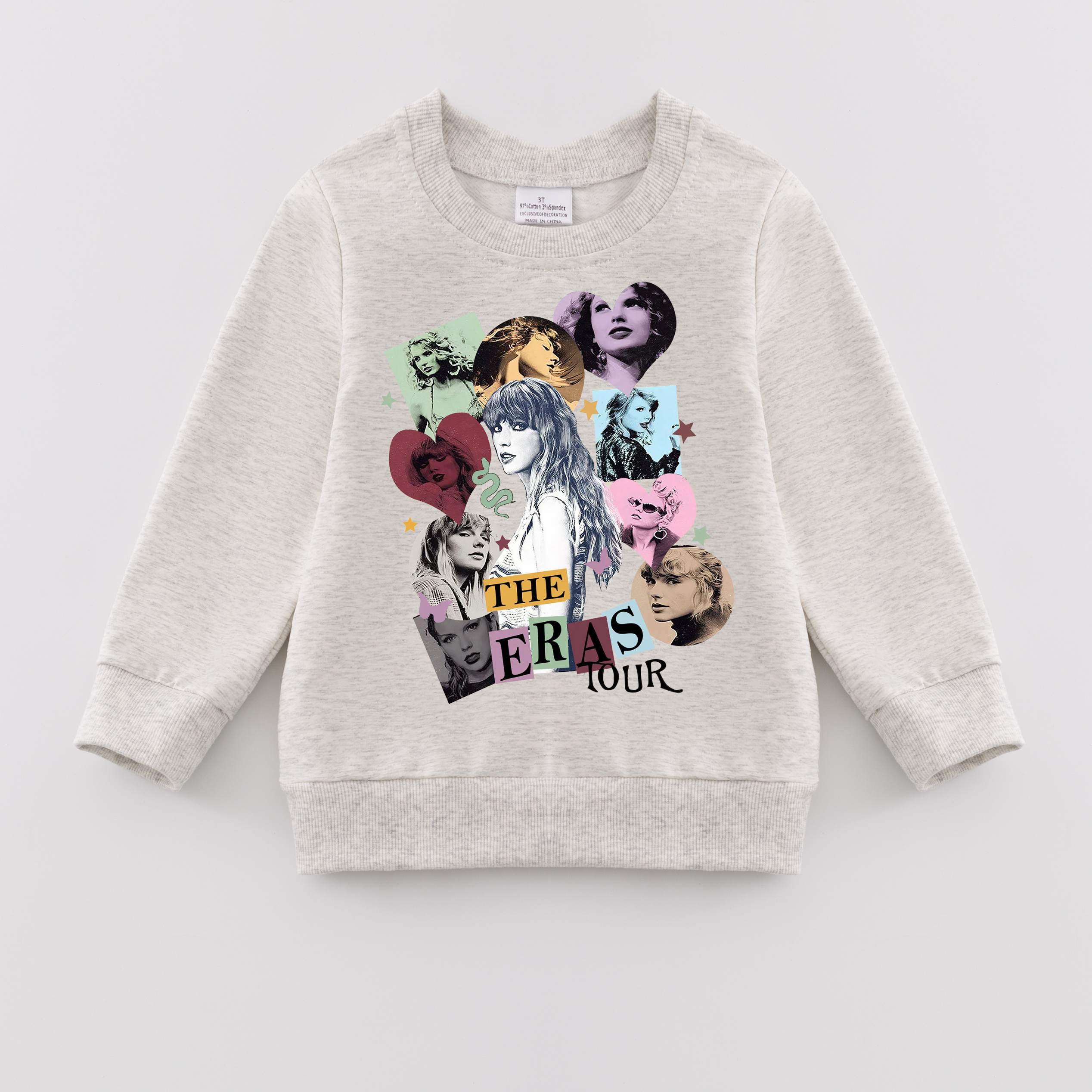 （Pre Order）Girls Fall TS Print Sweatshirt