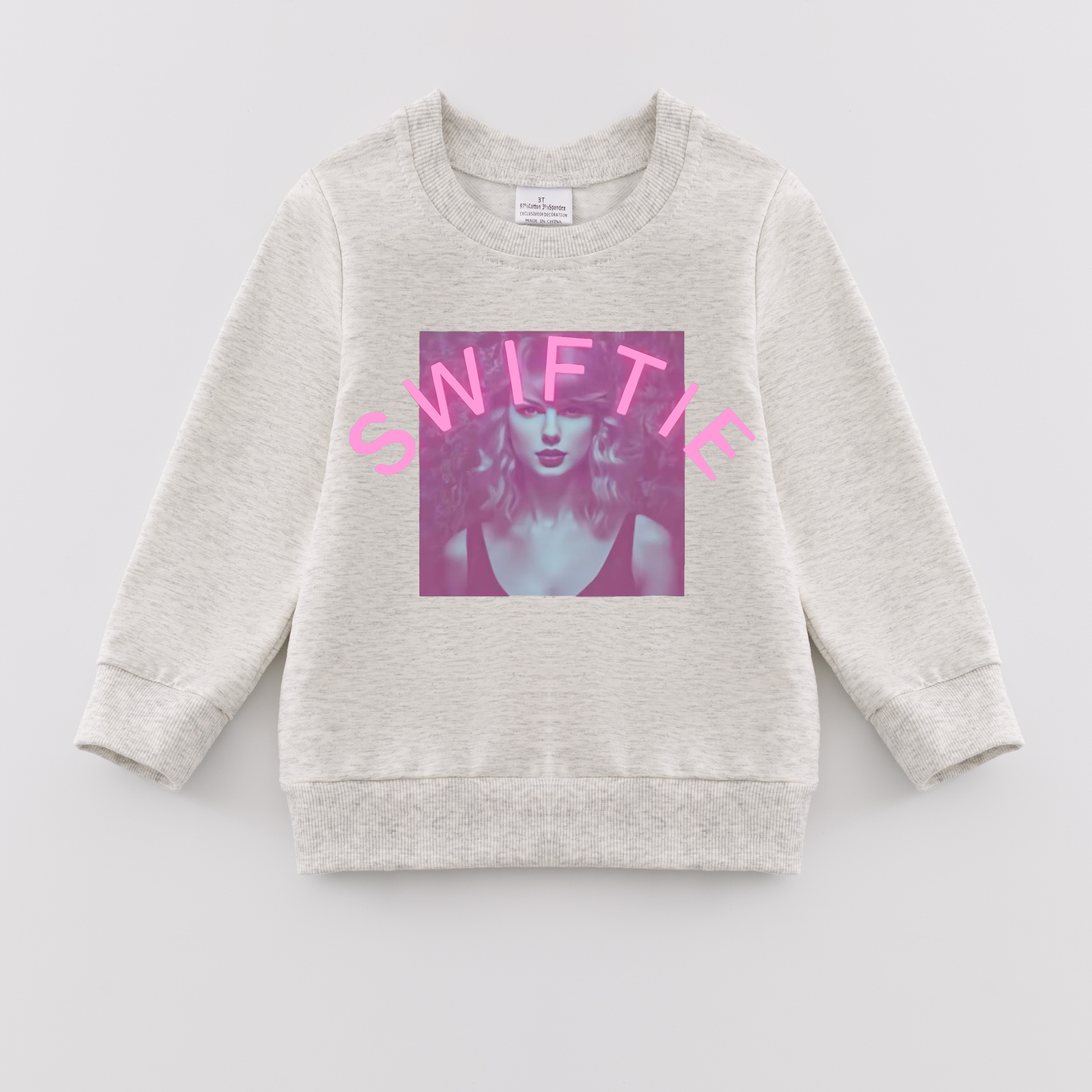 （Pre Order）Girls Fall TS Print Sweatshirt