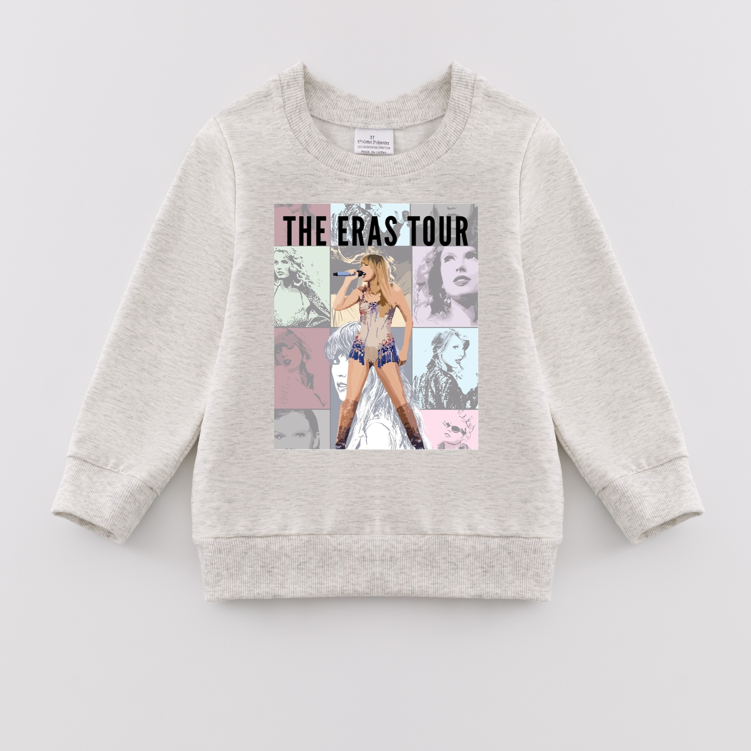 （Pre Order）Girls Fall TS Print Sweatshirt