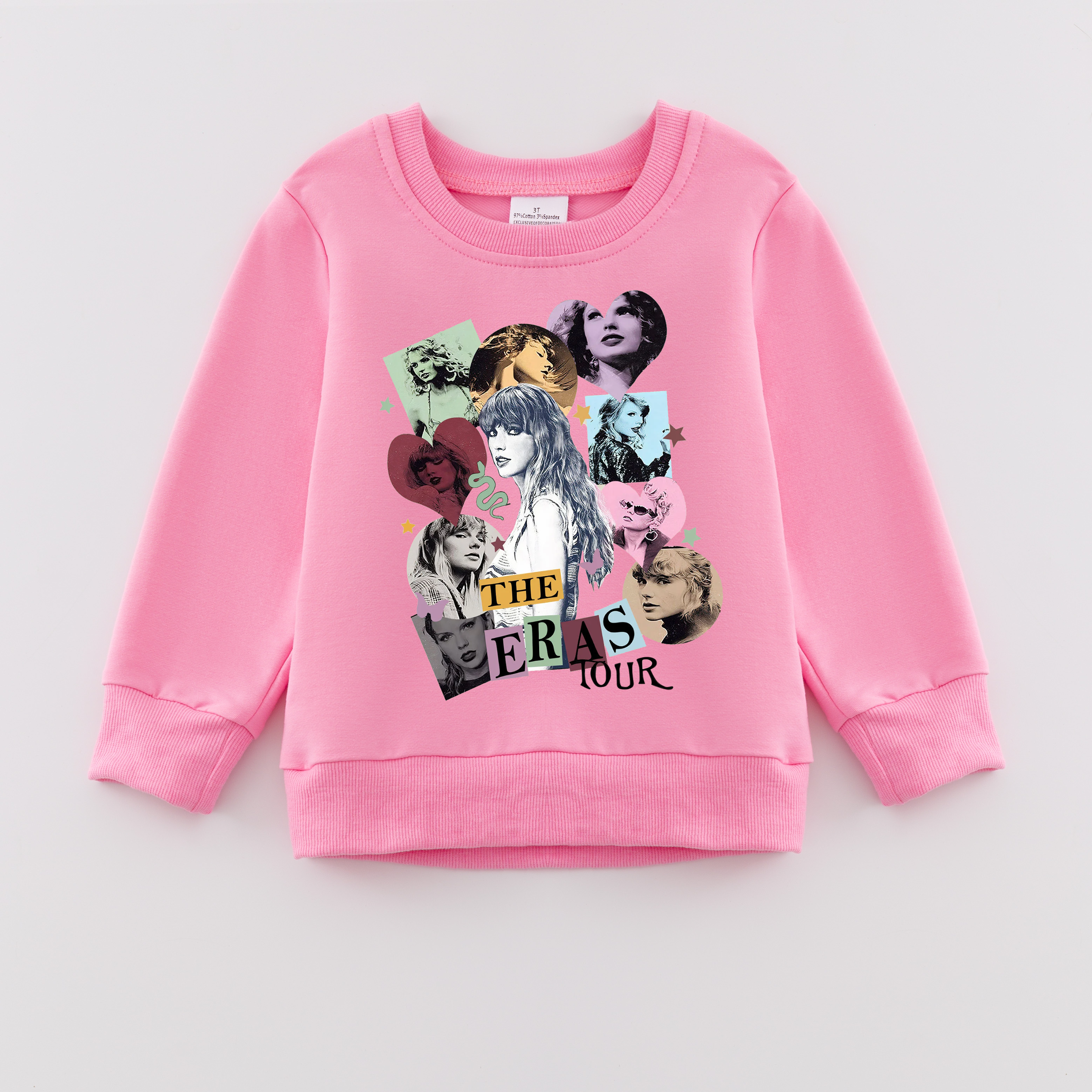 （Pre Order）Girls Fall TS Print Sweatshirt