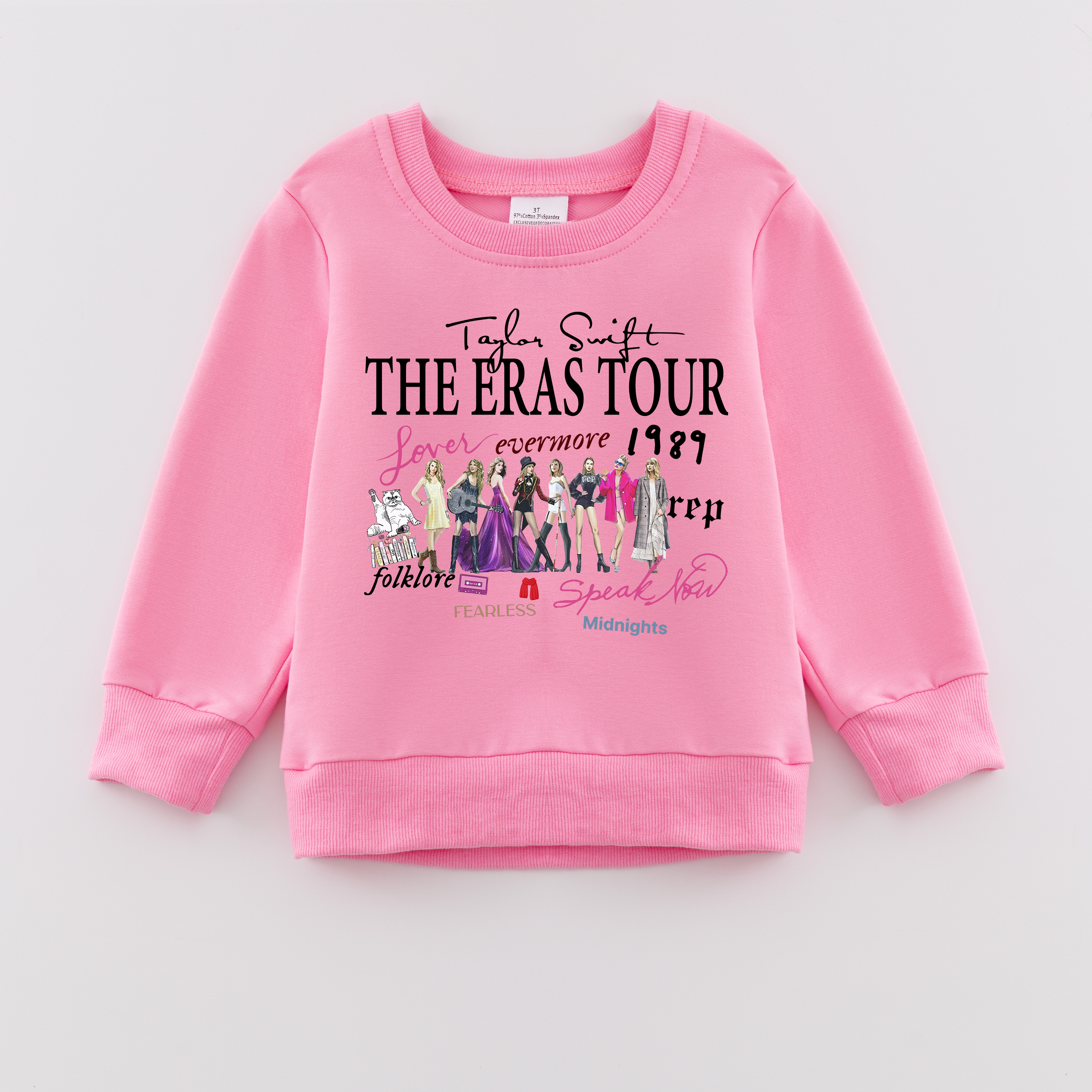 （Pre Order）Girls Fall TS Print Sweatshirt