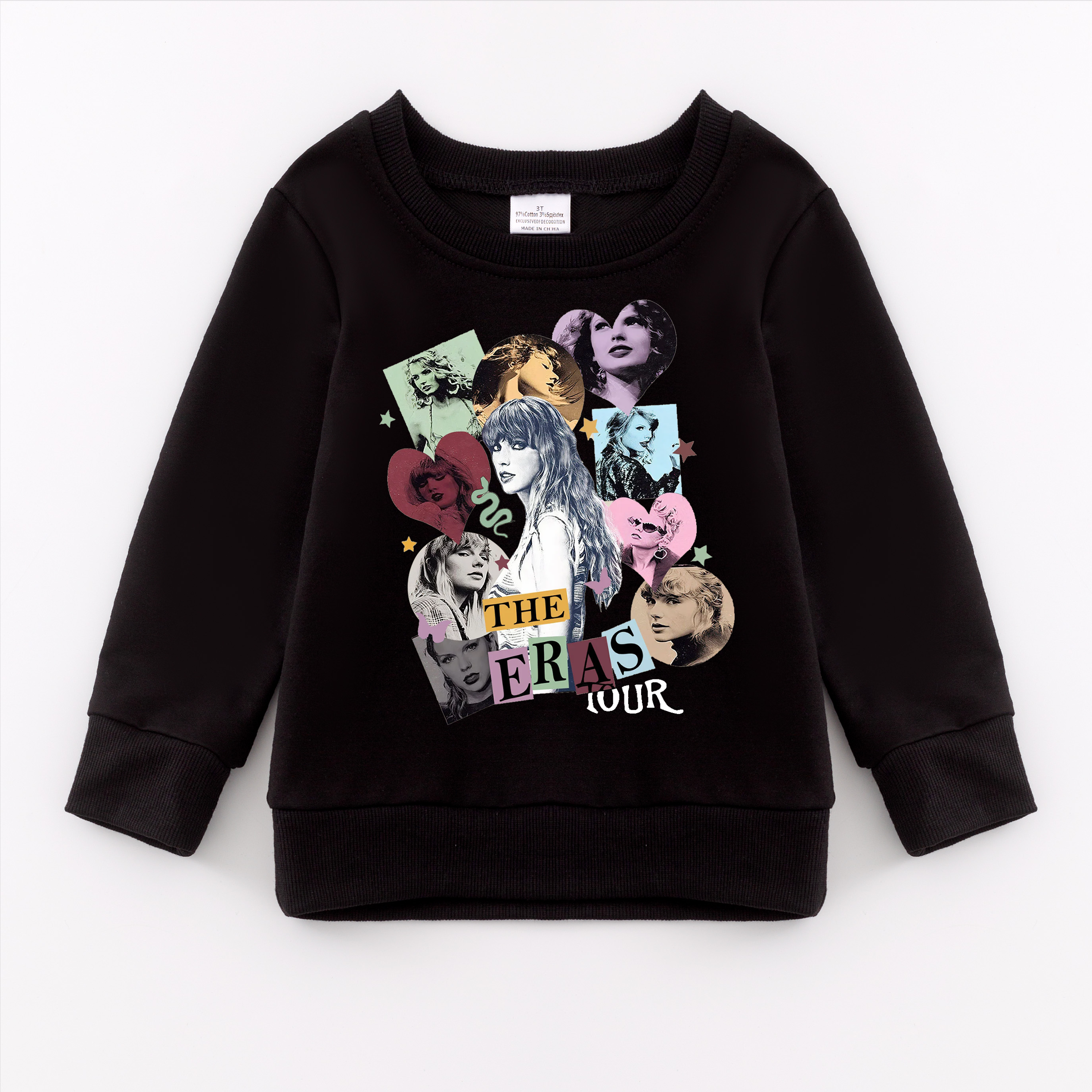 （Pre Order）Girls Fall TS Print Sweatshirt