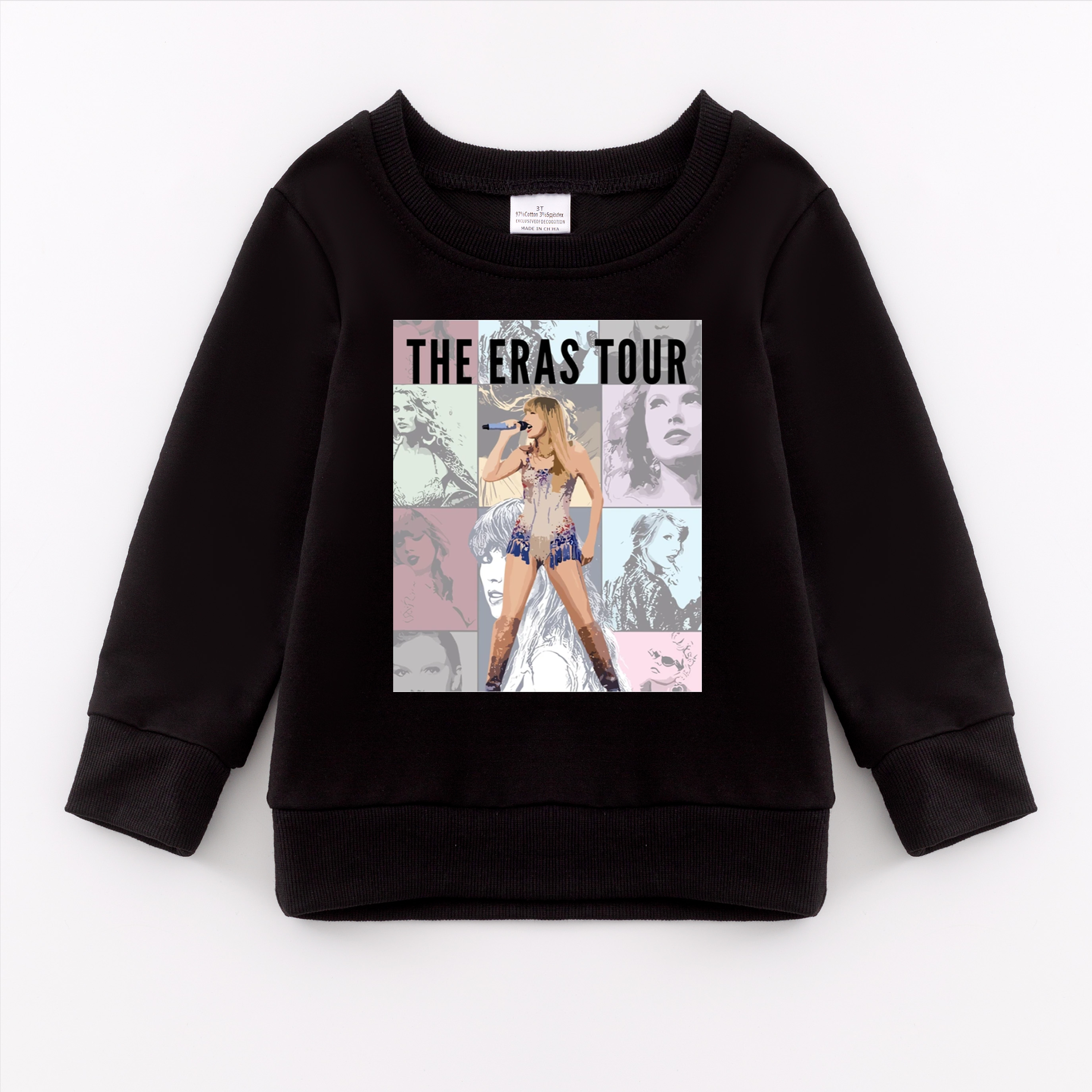 （Pre Order）Girls Fall TS Print Sweatshirt