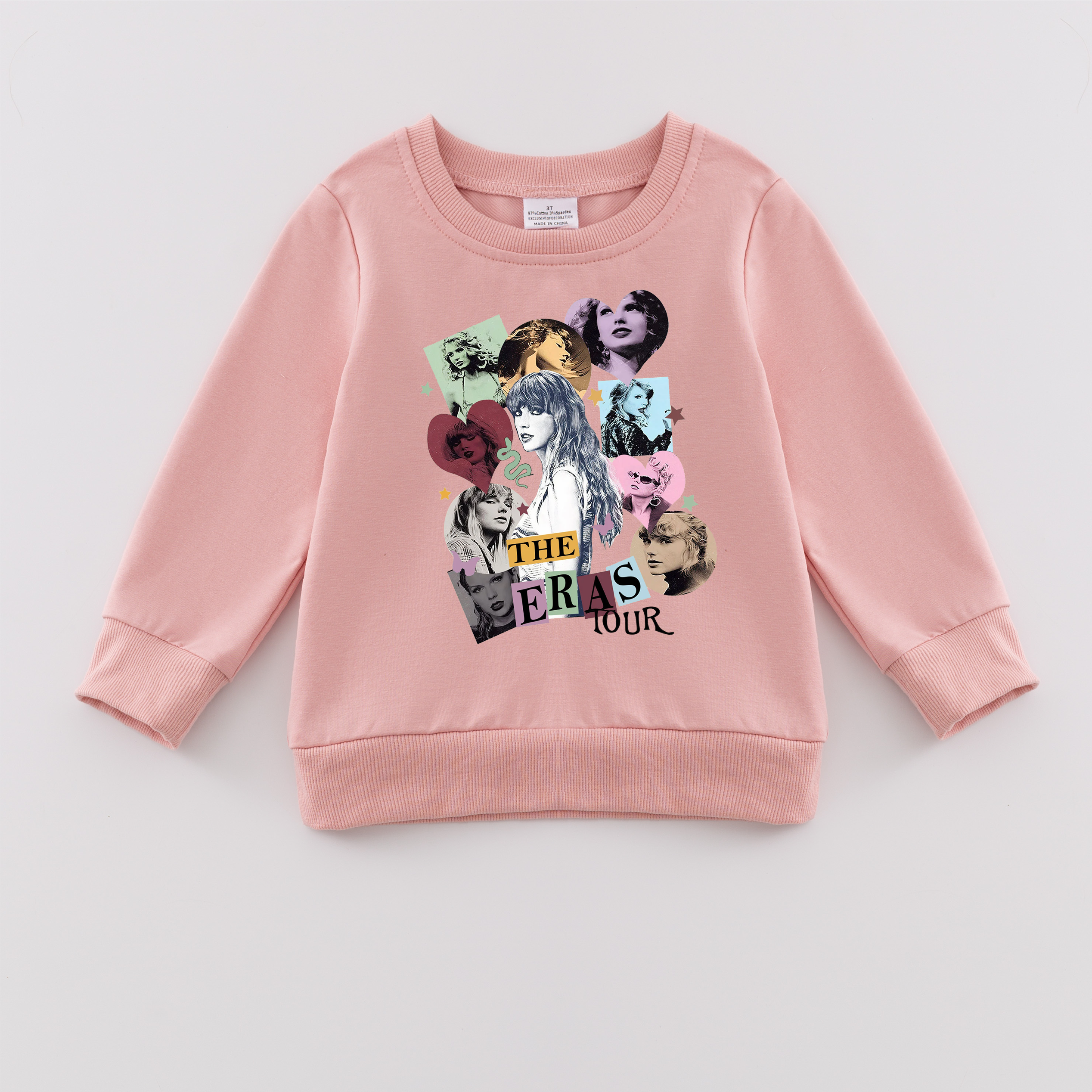 （Pre Order）Girls Fall TS Print Sweatshirt