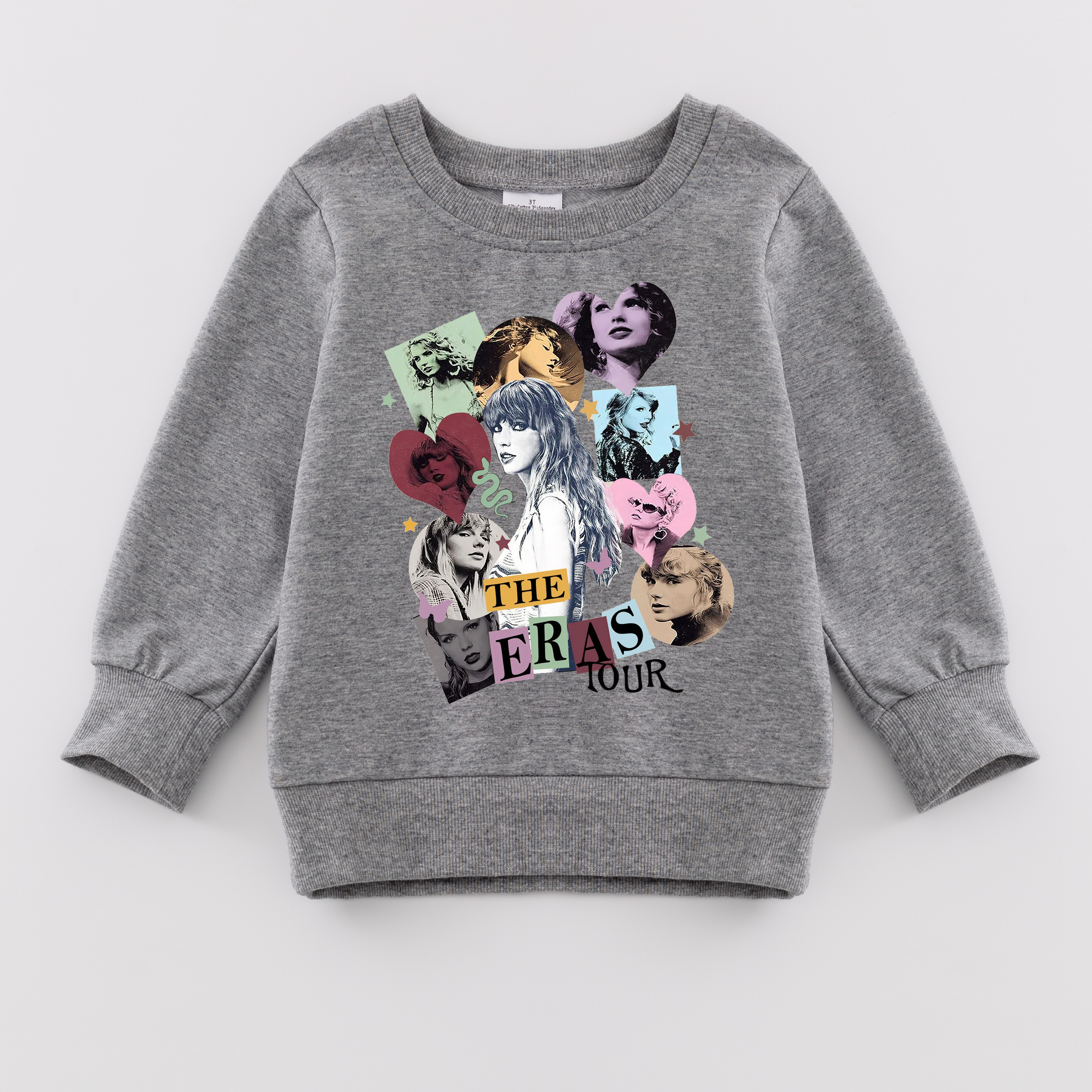 （Pre Order）Girls Fall TS Print Sweatshirt