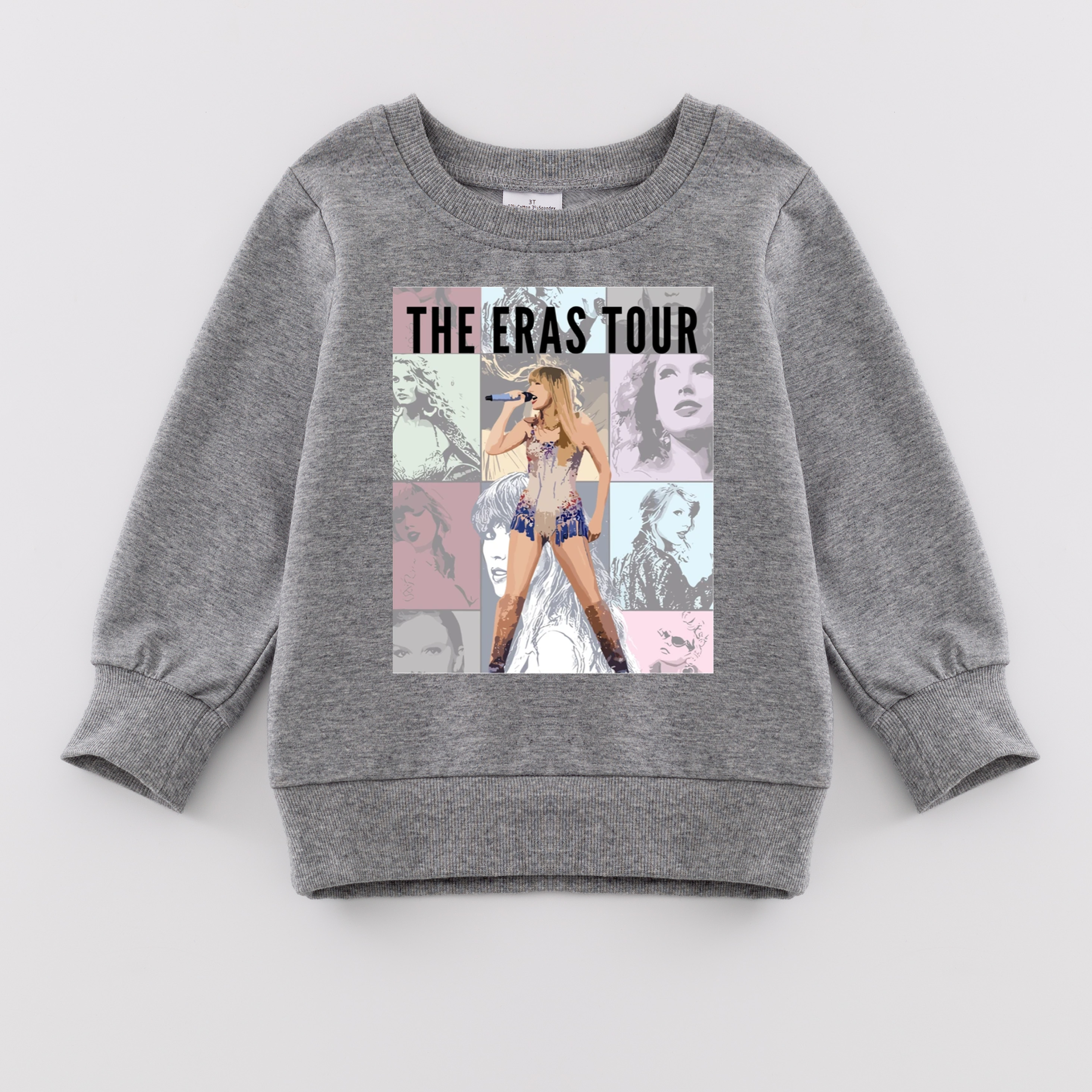 （Pre Order）Girls Fall TS Print Sweatshirt