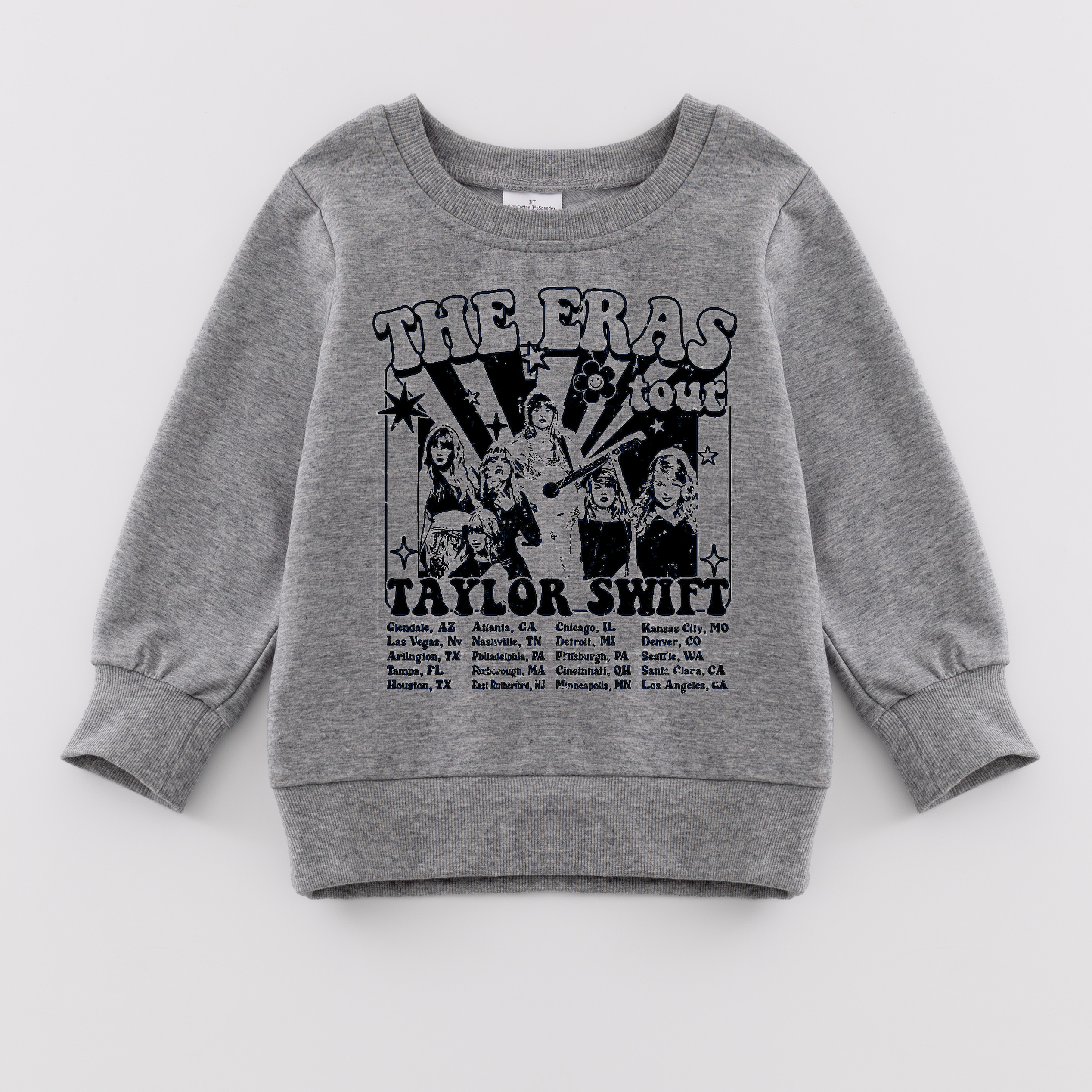 （Pre Order）Girls Fall TS Print Sweatshirt