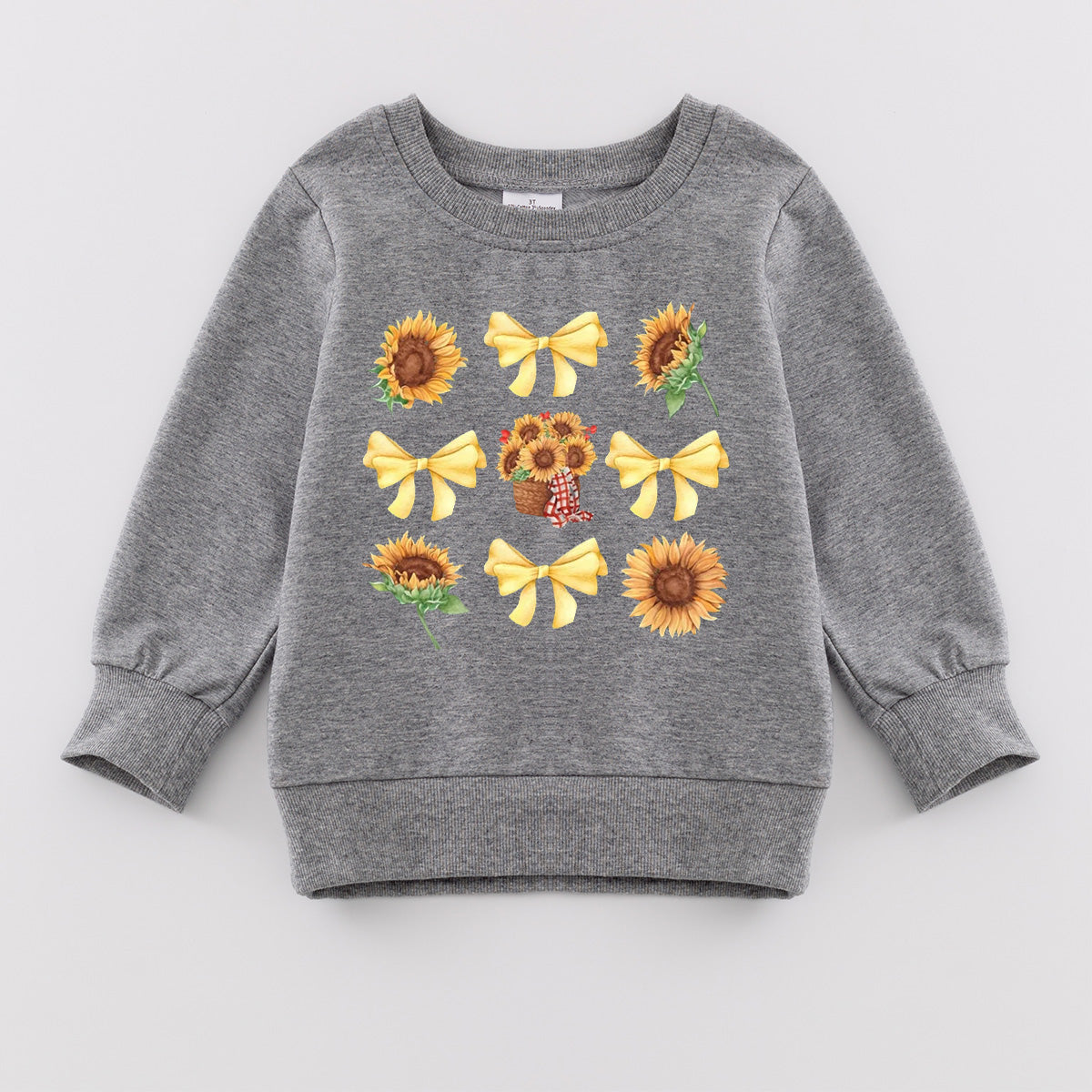 （Pre Order）Girls Thanksgiving Print Sweatshirt