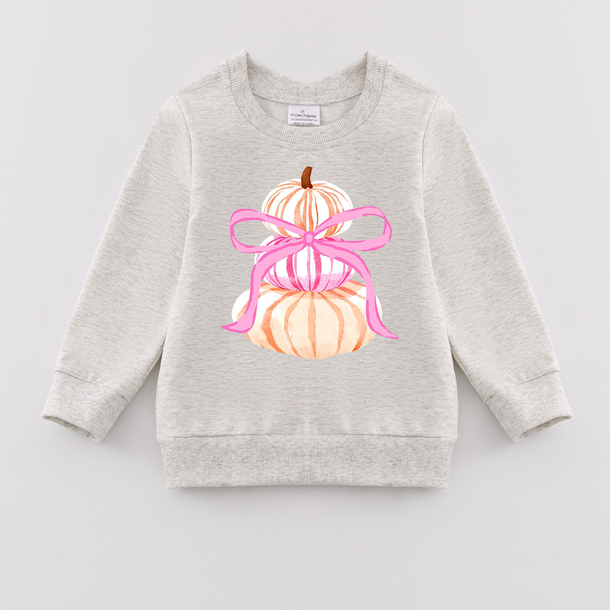 （Pre Order）Girls Thanksgiving Print Sweatshirt