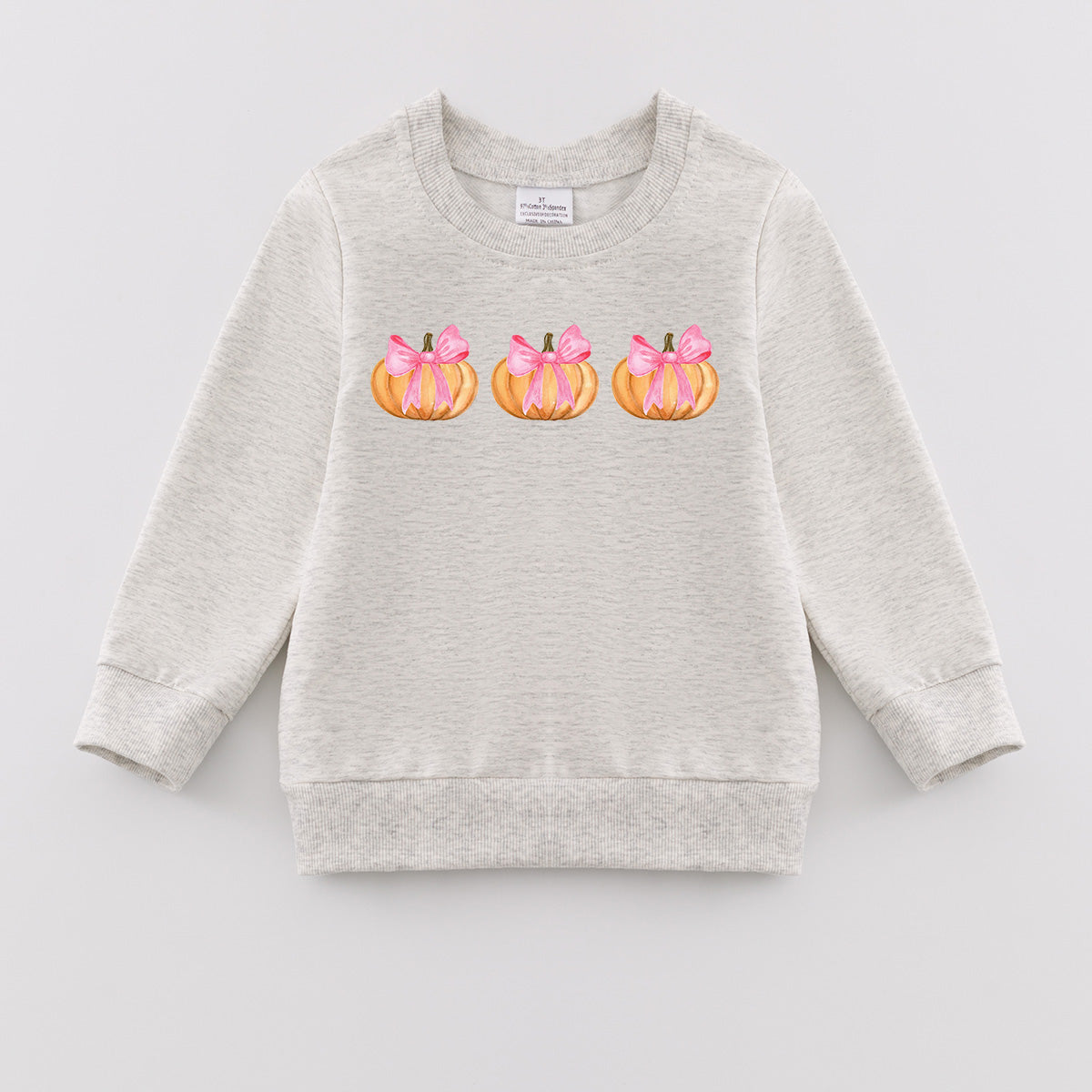 （Pre Order）Girls Thanksgiving Print Sweatshirt