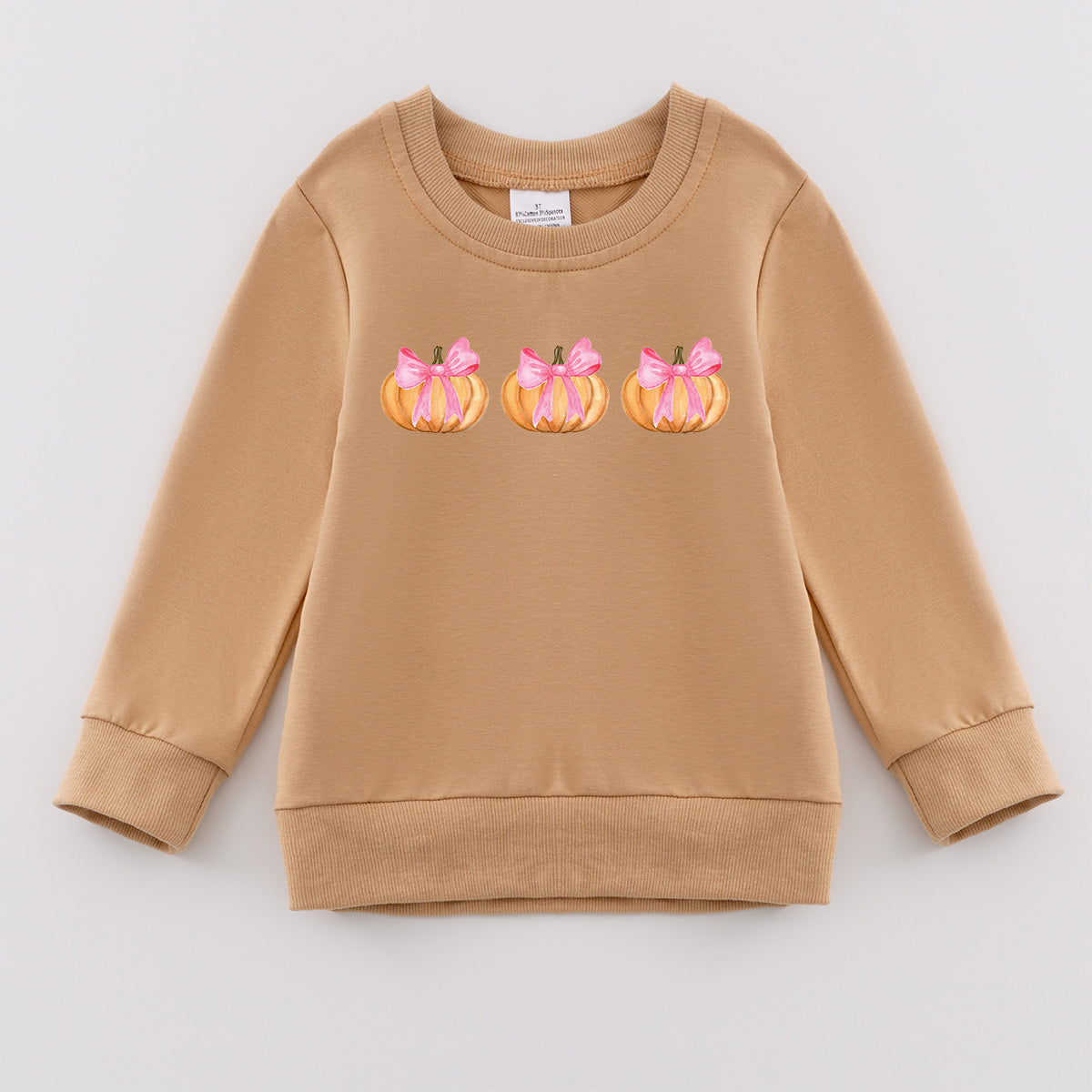 （Pre Order）Girls Thanksgiving Print Sweatshirt