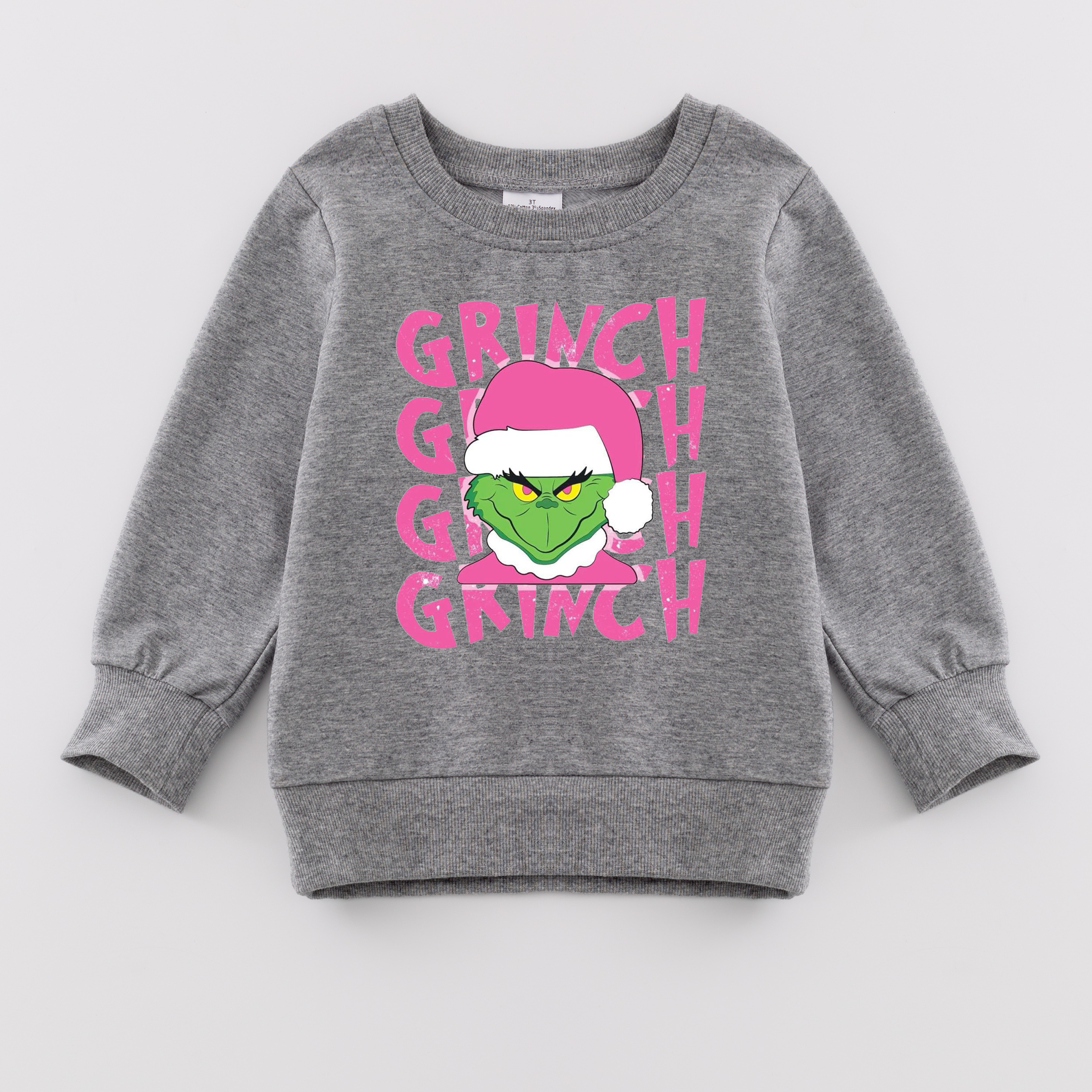 （Pre Order）Girls Christmas Print Sweatshirt