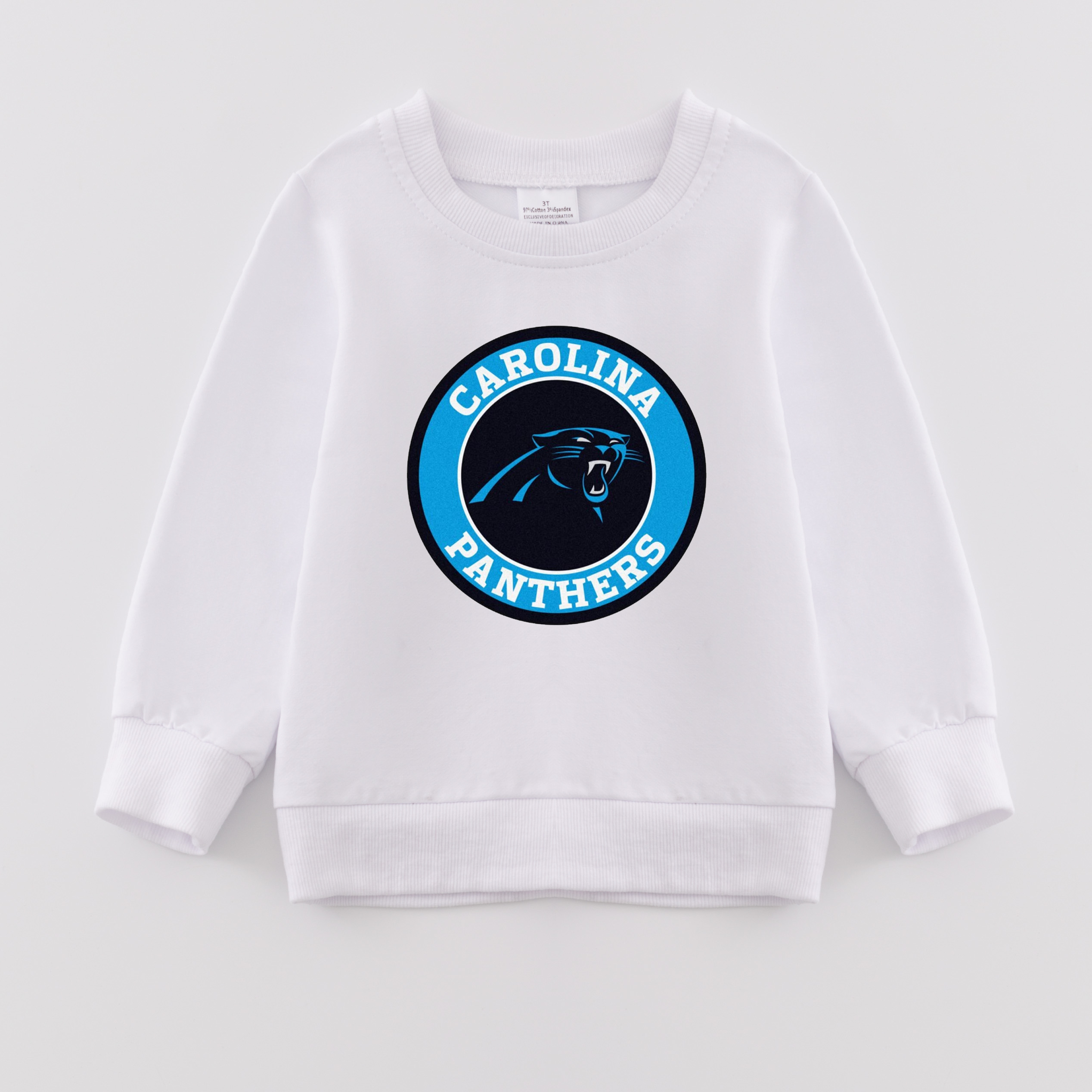 （Pre Order）Girls Fall Football Print Sweatshirt