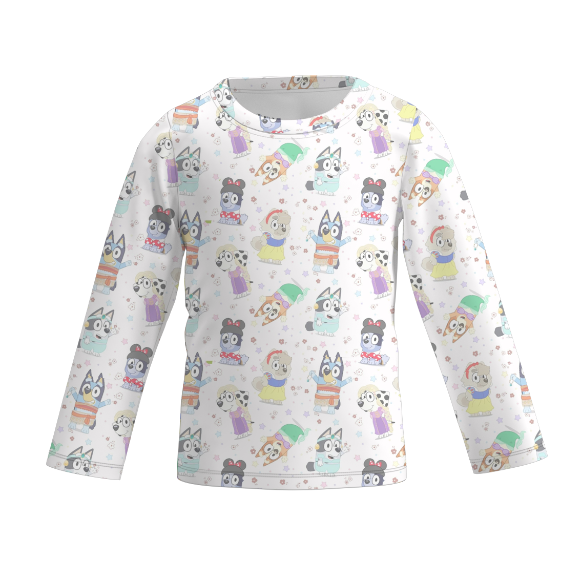 （Pre Order）Girls Fall Cartoon Print Top