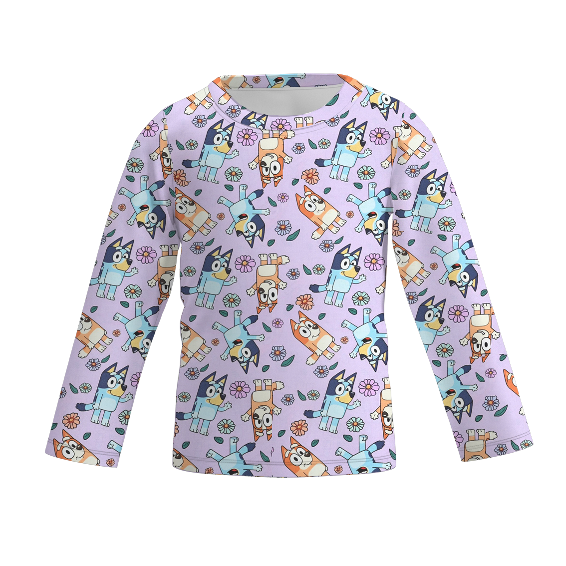 （Pre Order）Girls Fall Cartoon Print Top