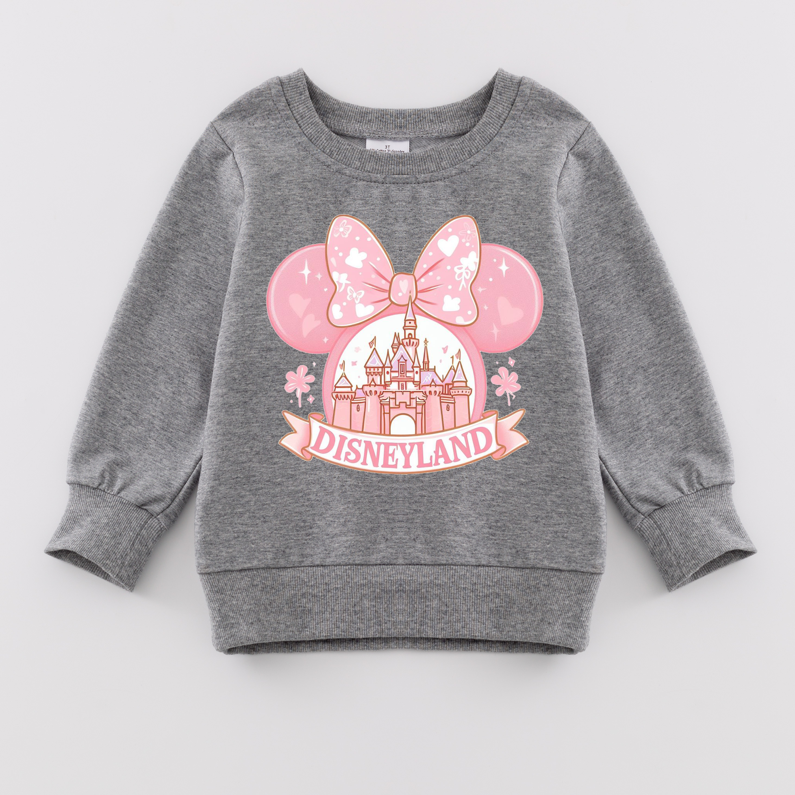 （Pre Order）Girls Fall Cartoon Print Sweatshirt