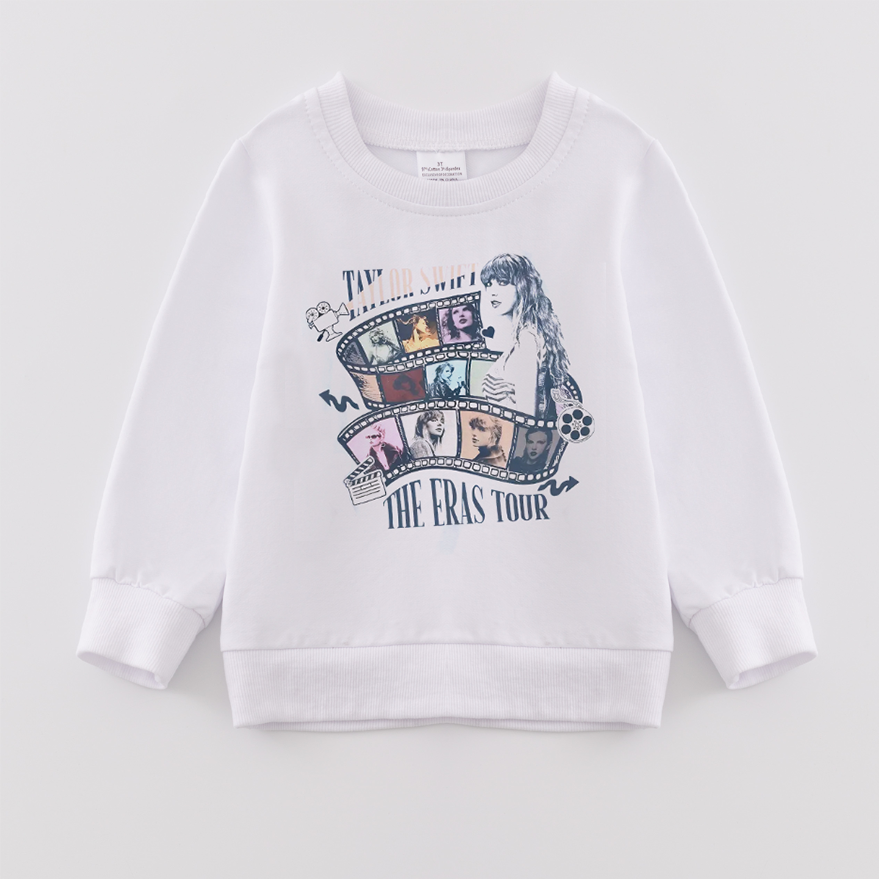 （Pre Order）Girls Fall TS Print Sweatshirt