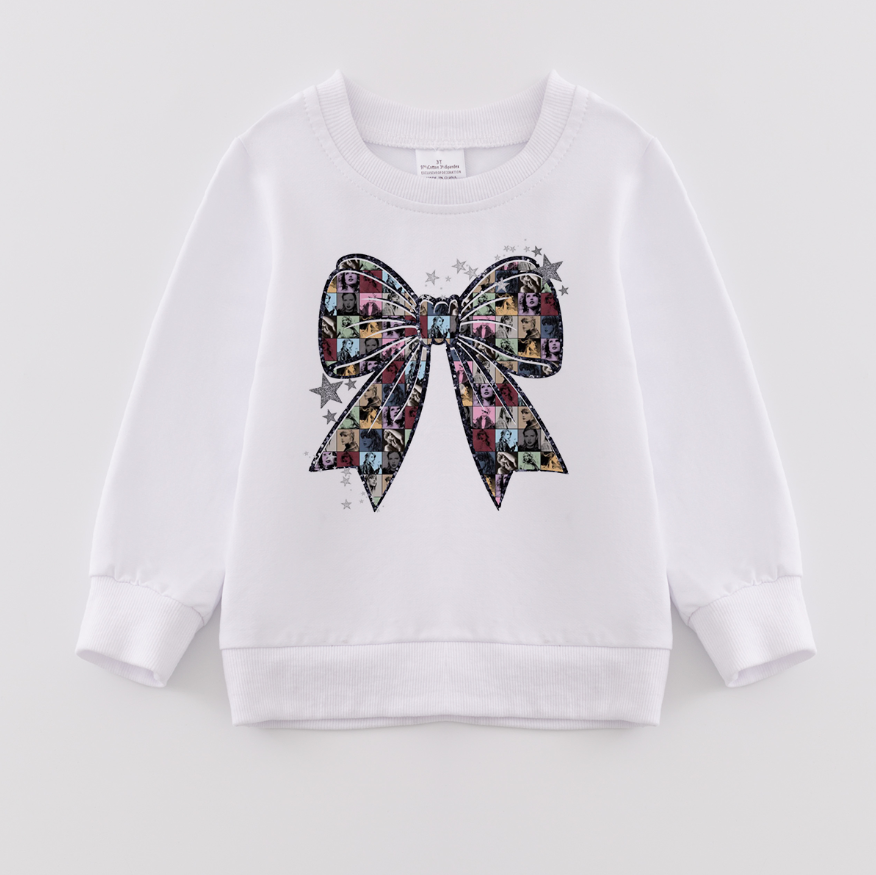 （Pre Order）Girls Fall TS Print Sweatshirt