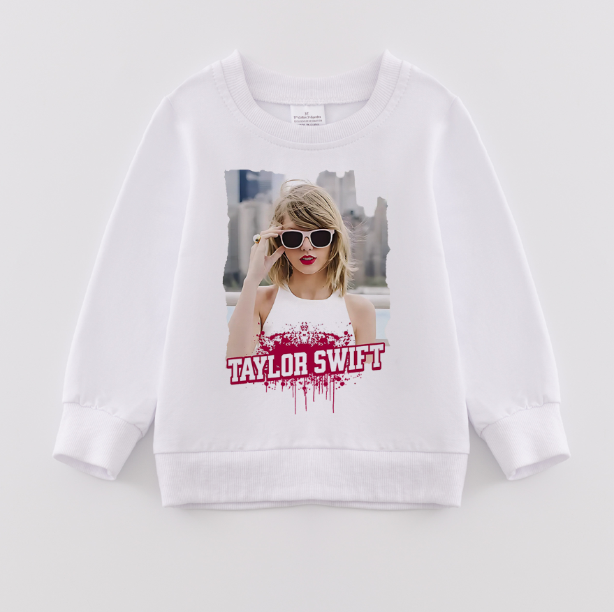 （Pre Order）Girls Fall TS Print Sweatshirt