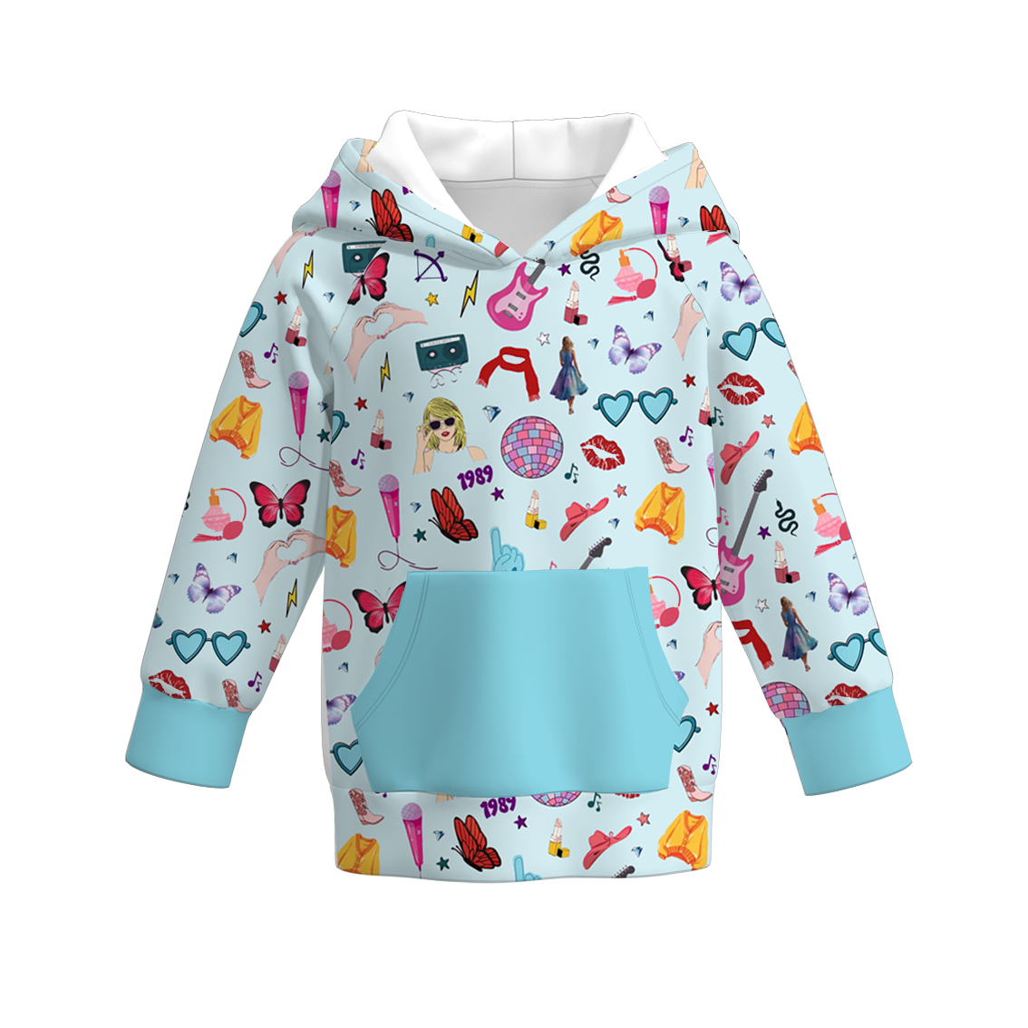 （Pre Order）Girls TS Print Milk Silk Hoodie