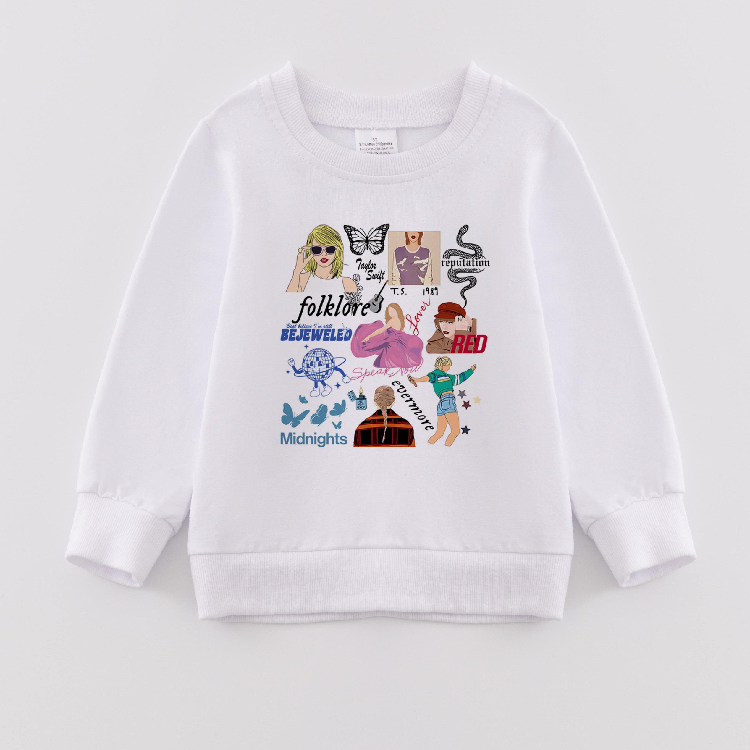 （Pre Order）Girls Fall TS Print Sweatshirt