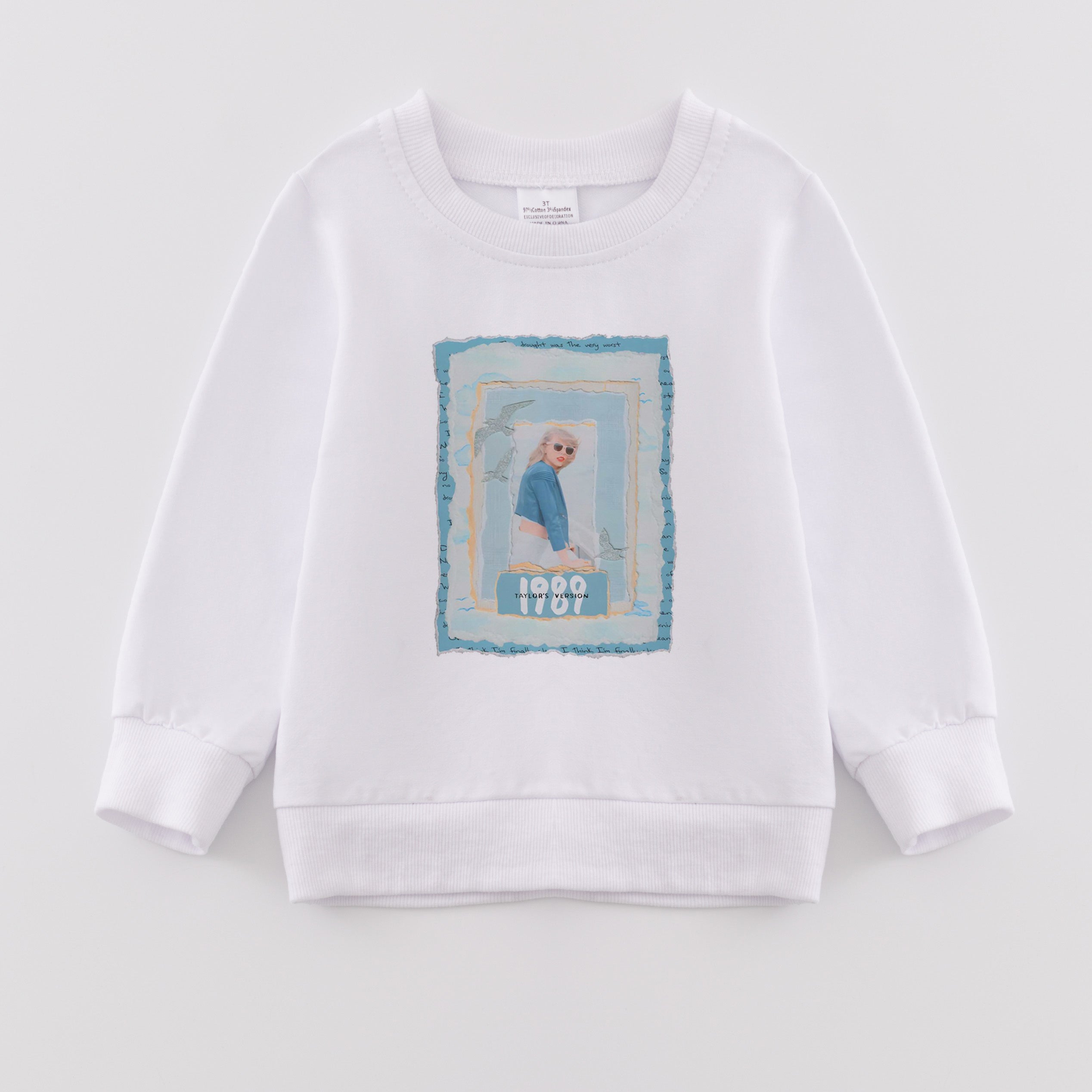 （Pre Order）Girls Fall TS Print Sweatshirt