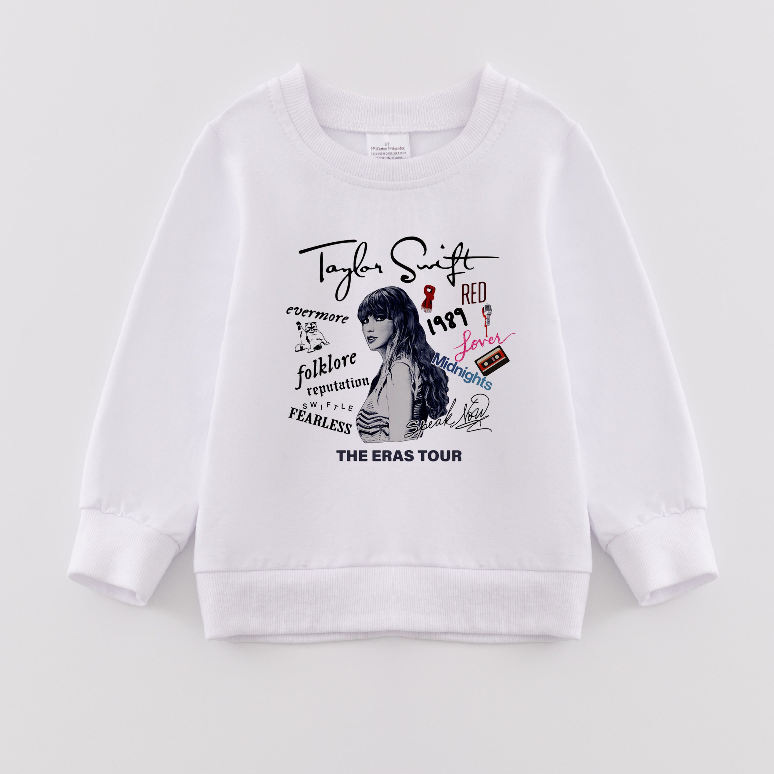 （Pre Order）Girls Fall TS Print Sweatshirt