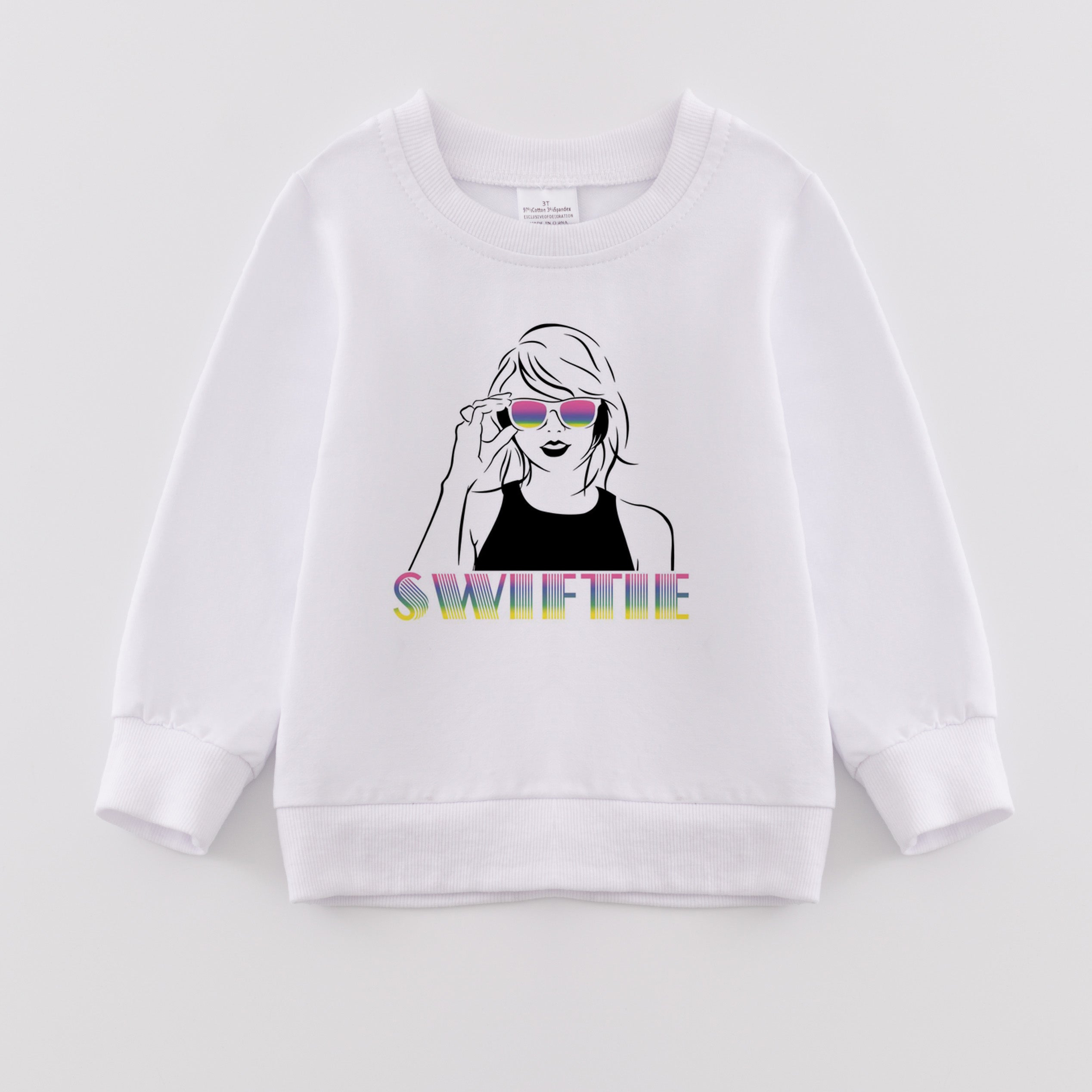 （Pre Order）Girls Fall TS Print Sweatshirt