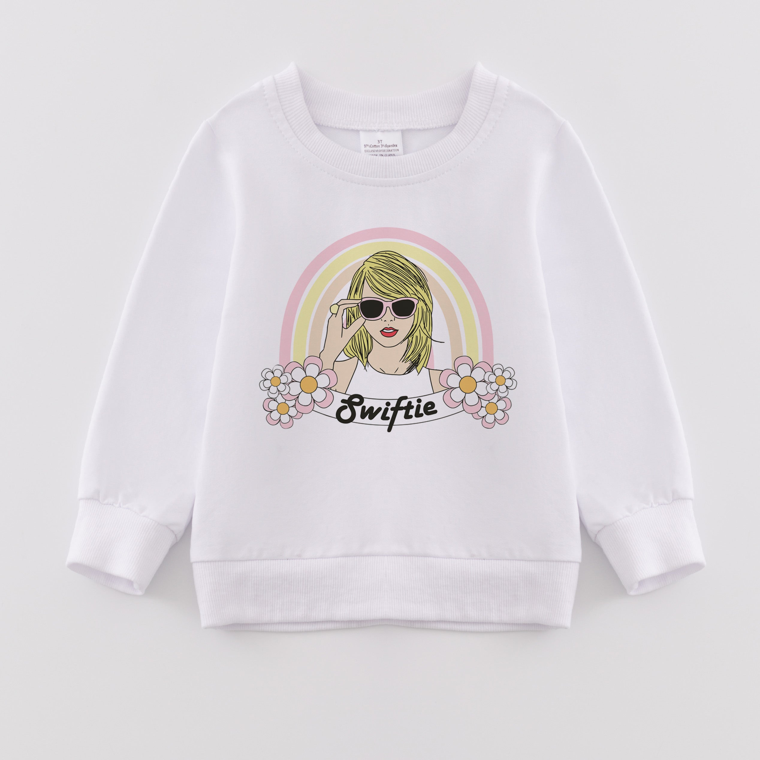 （Pre Order）Girls Fall TS Print Sweatshirt