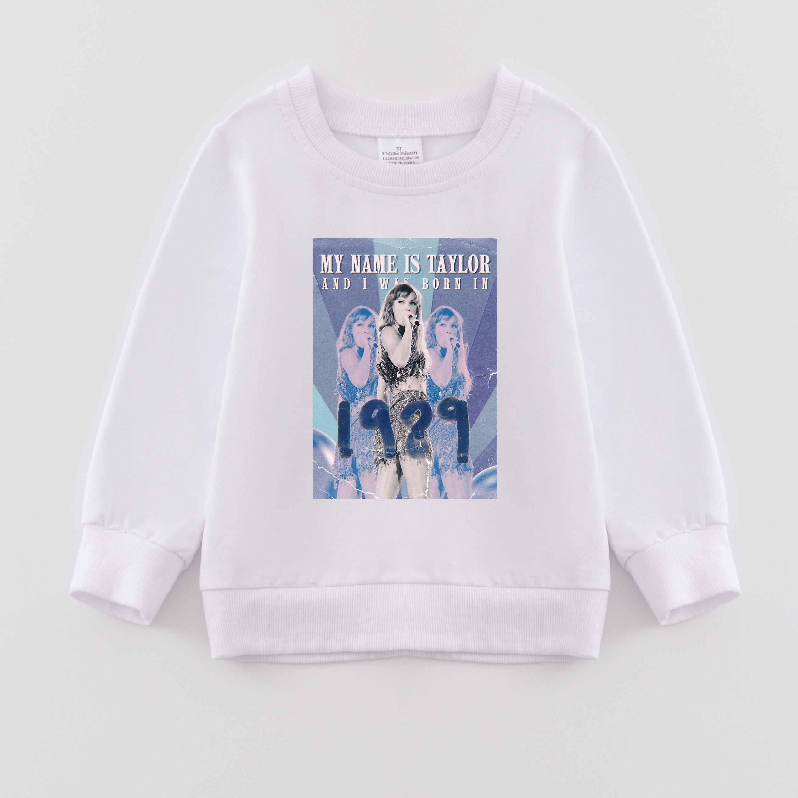 （Pre Order）Girls Fall TS Print Sweatshirt