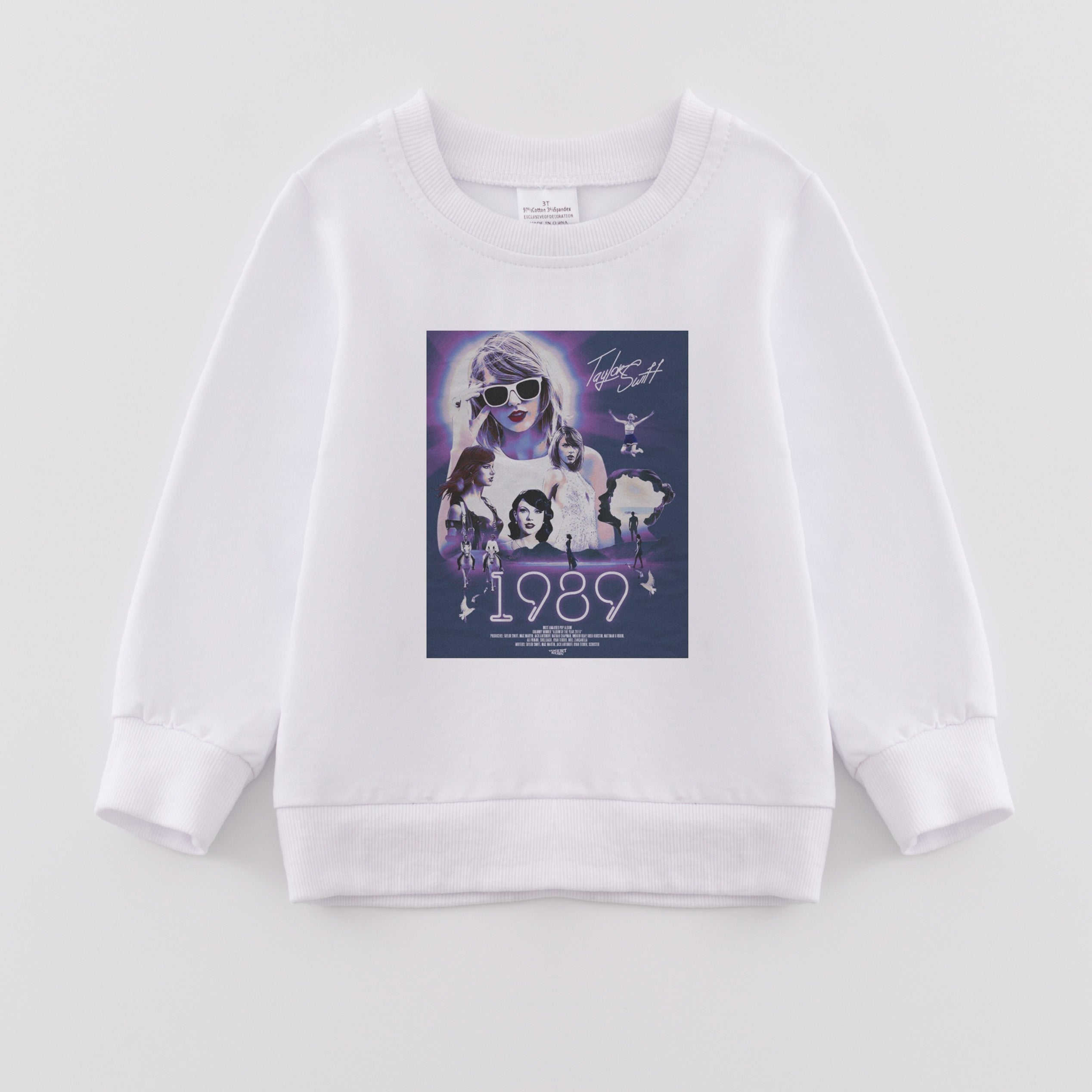 （Pre Order）Girls Fall TS Print Sweatshirt