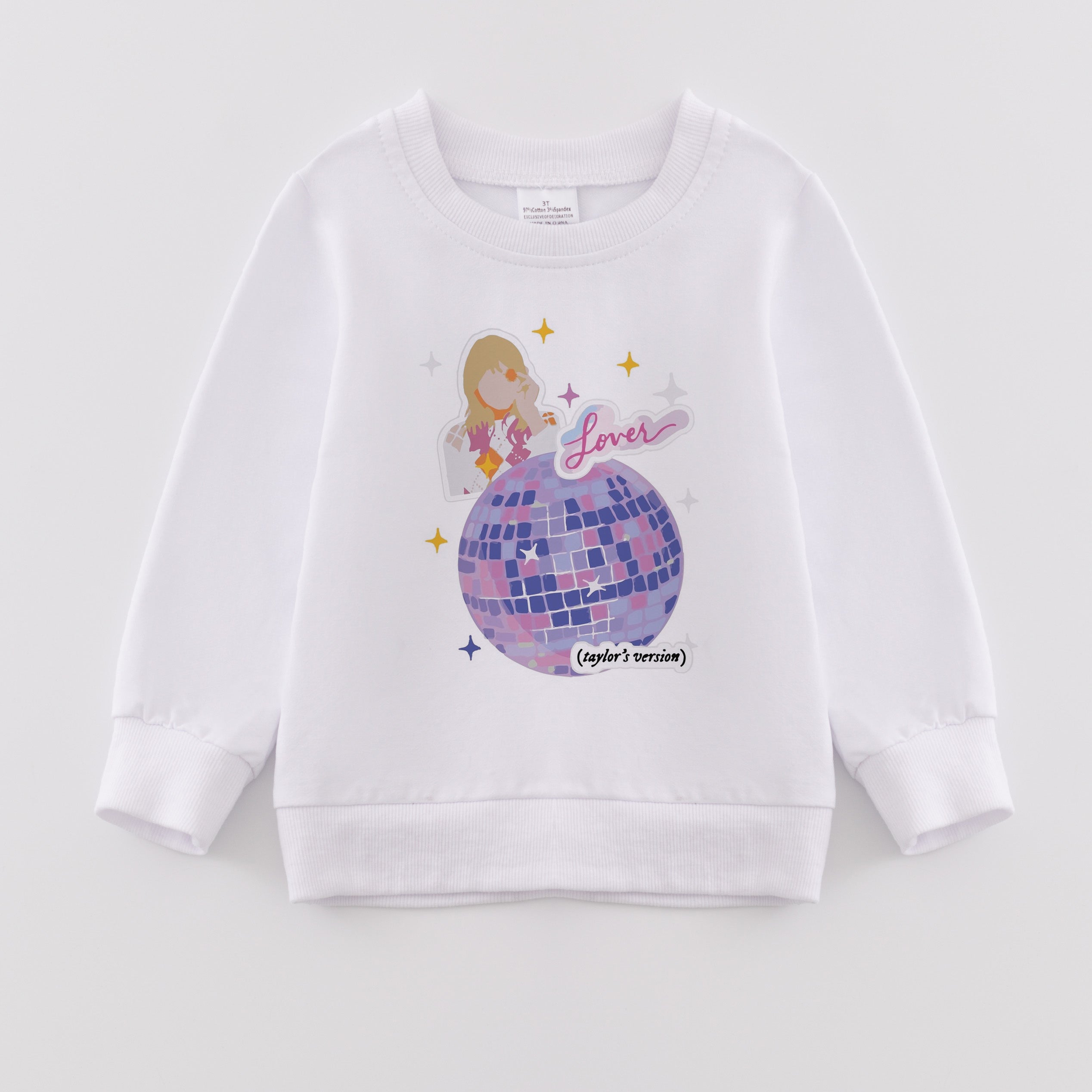 （Pre Order）Girls Fall TS Print Sweatshirt