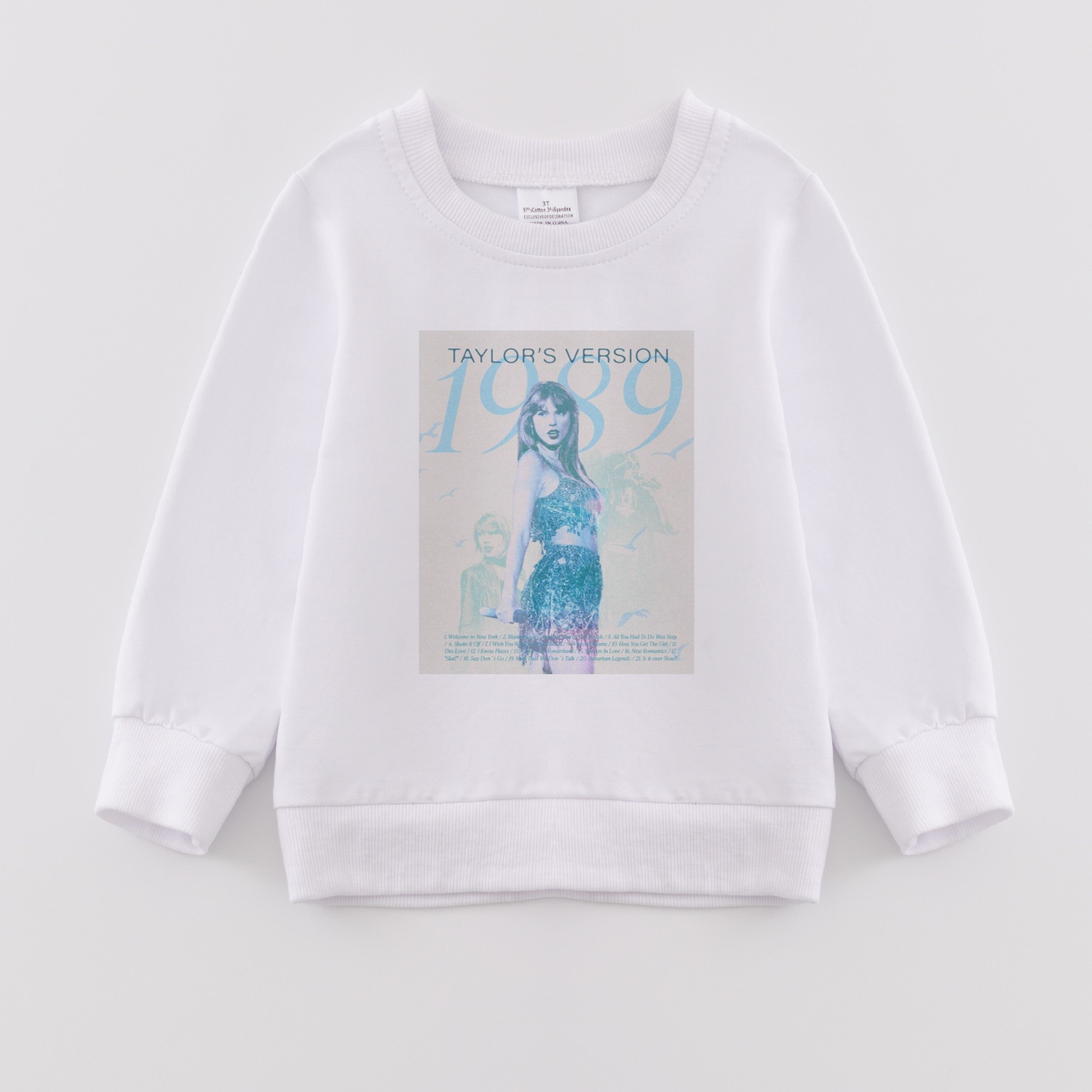 （Pre Order）Girls Fall TS Print Sweatshirt