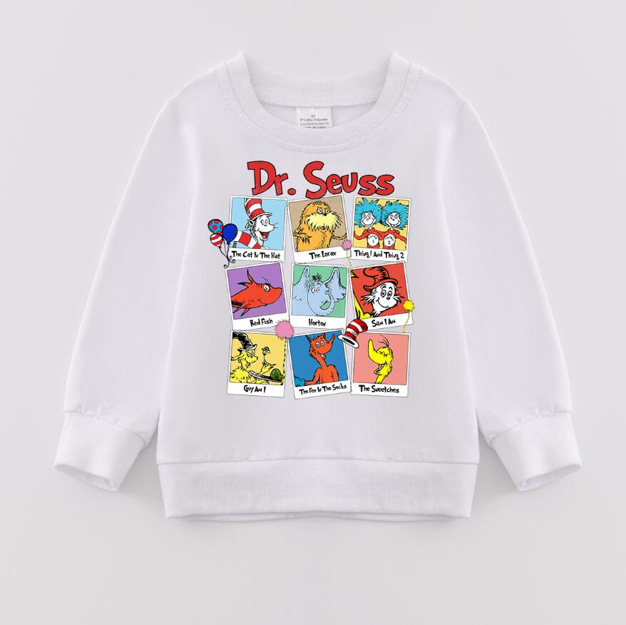 （Pre Order）Girls DR SEUSS Print Sweatshirt