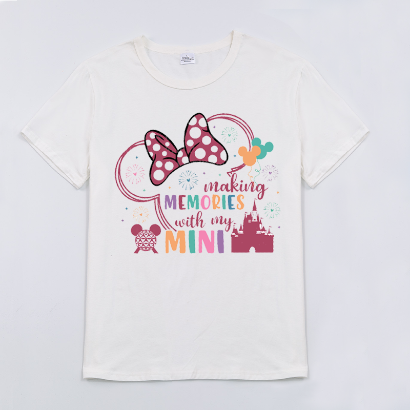 (Pre Order)Exclusived Mommy and Me Micky Cotton T-Shirts