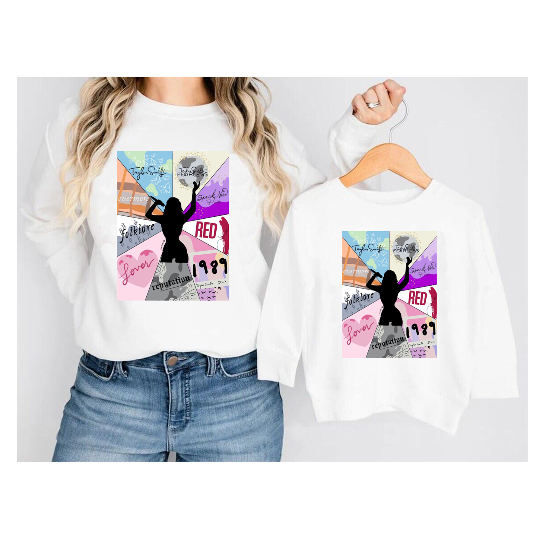 （Pre Order）Mommy and Me TS Print Sweatshirt