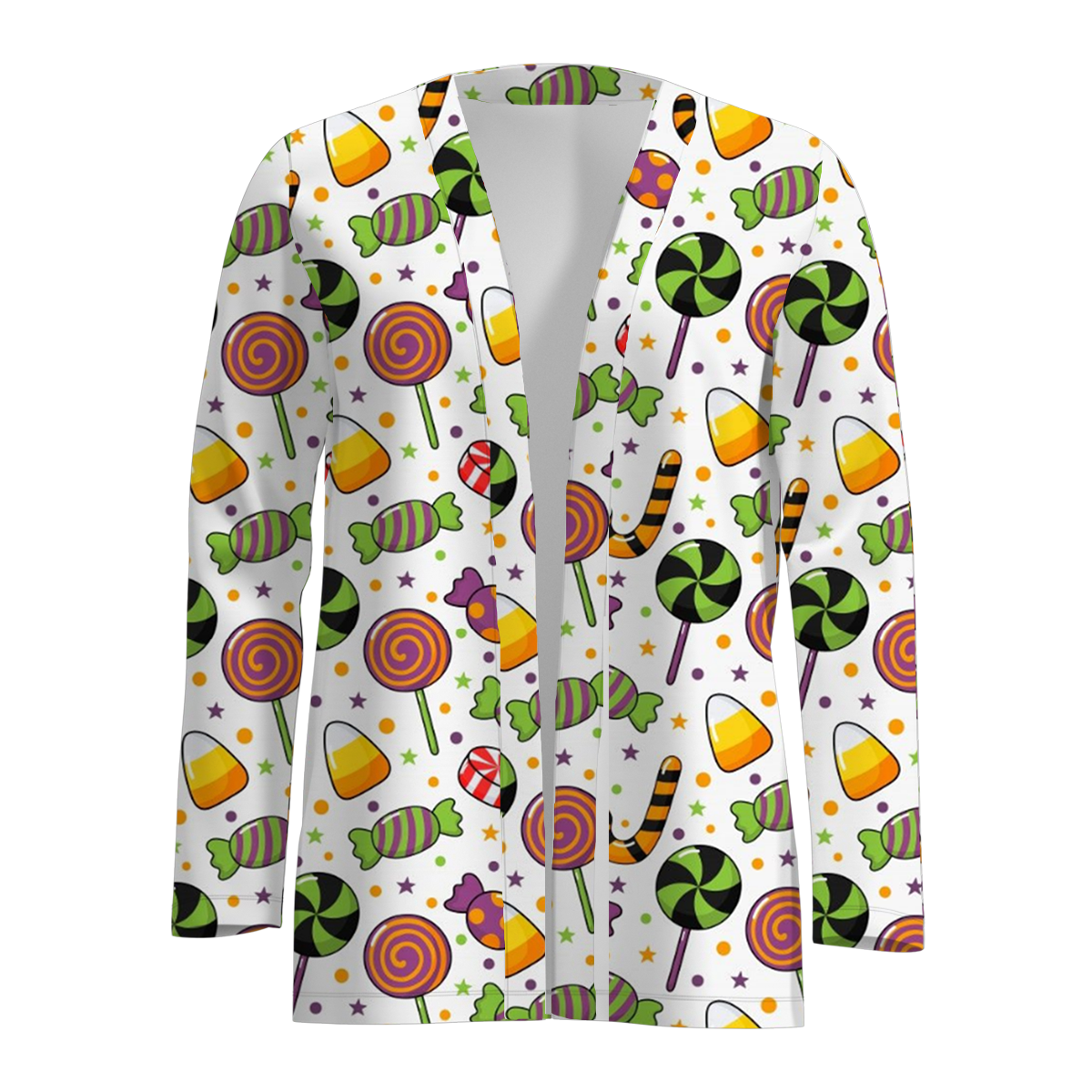 （Pre Order）Adults Halloween Print Cardigan