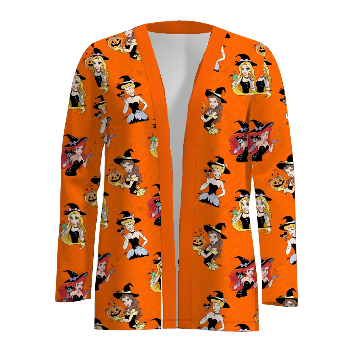 （Pre Order）Adults Halloween Print Cardigan