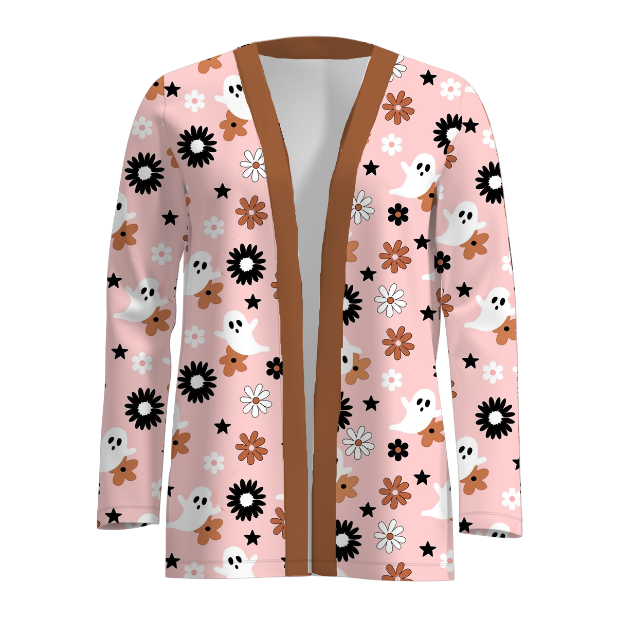 （Pre Order）Adults Halloween Print Cardigan