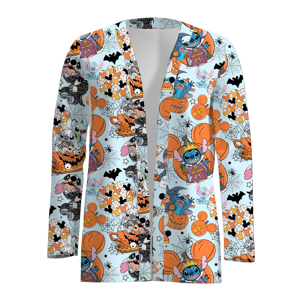 （Pre Order）Adults Halloween Print Cardigan