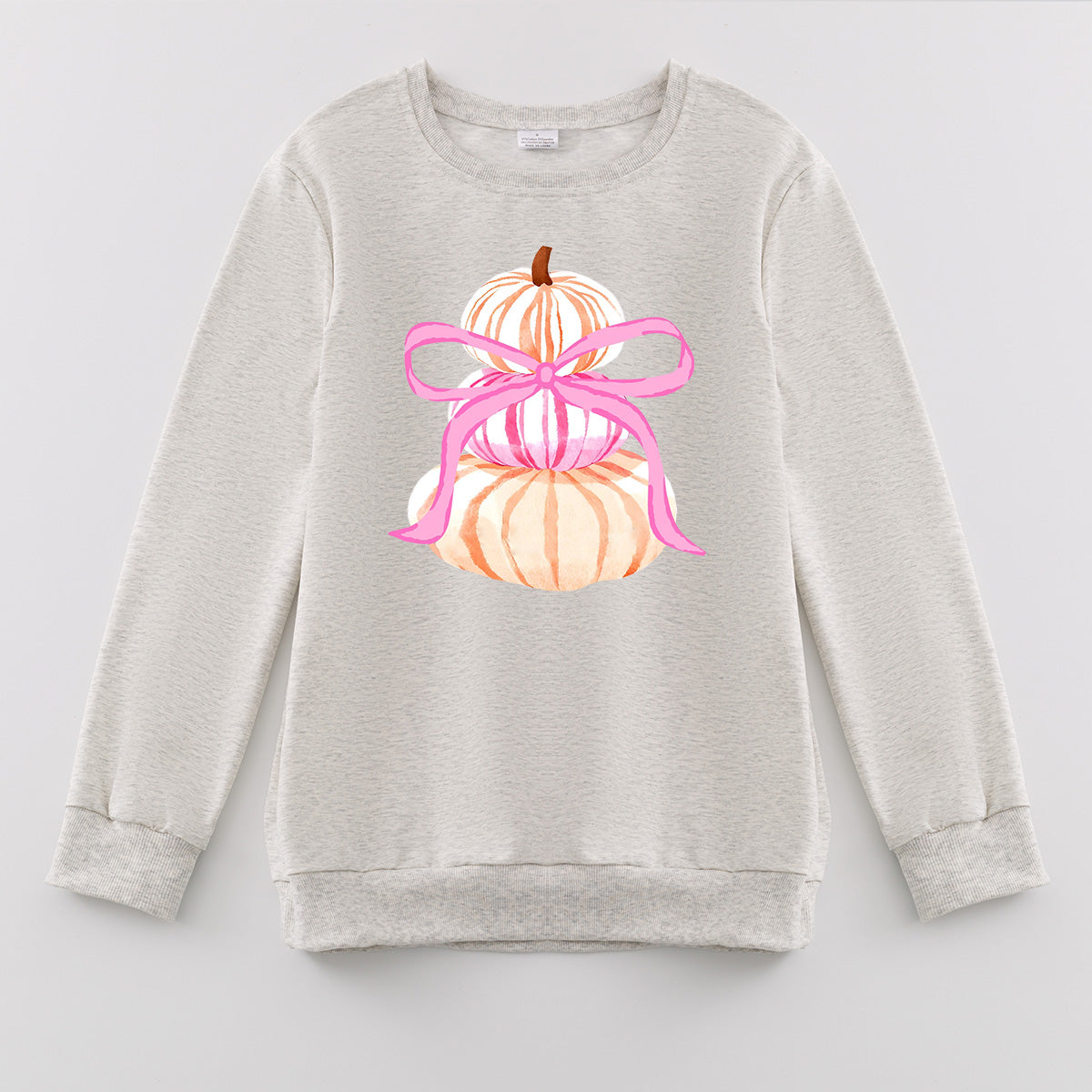 （Pre Order）Adults Thanksgiving Print Sweatshirt